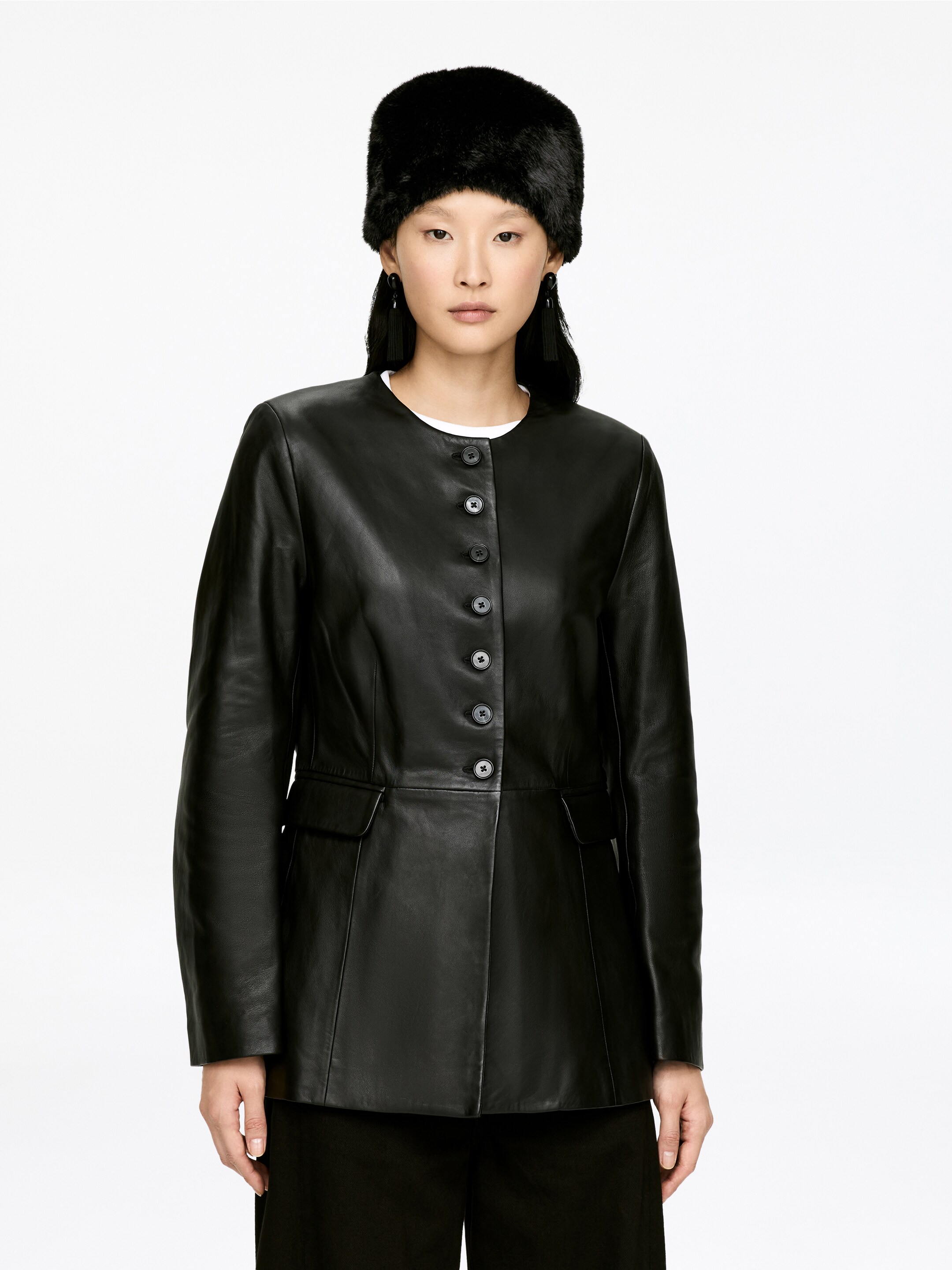 Agrandir l'image: Chapeau en fausse fourrure - Noir - FEMME | H&M CH 3