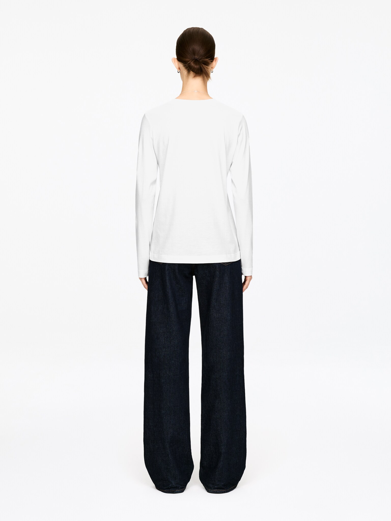 IRIS Signature Long-Sleeve T-Shirt - White/Black/Grey/Pink/Off White/Black - 8