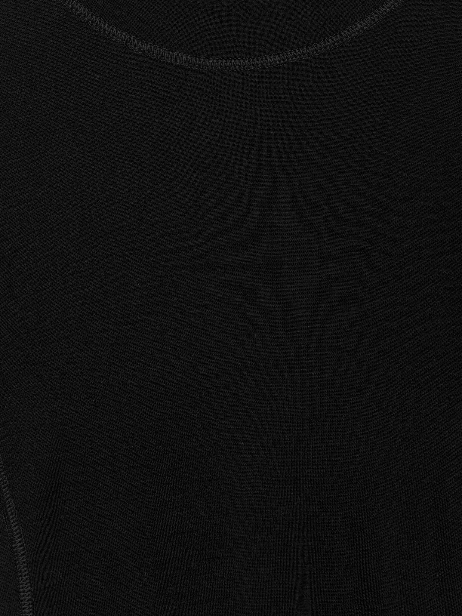 Pull à capuche en laine - Noir/Rouge - 4
