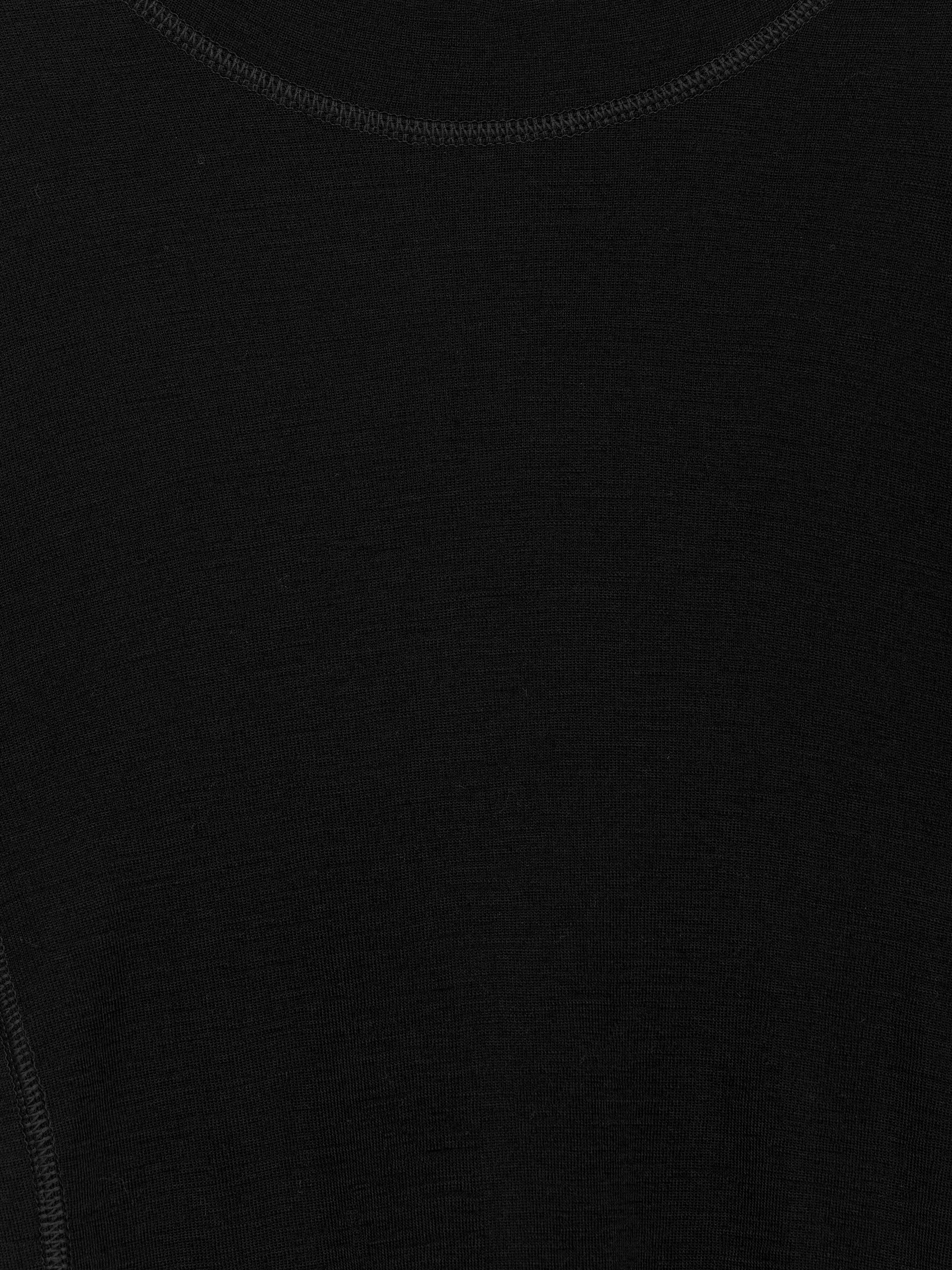 Wełniany sweter z kapturem - Czarny - Wąski fason - Women - StillMedia/DescriptiveDetail - 2