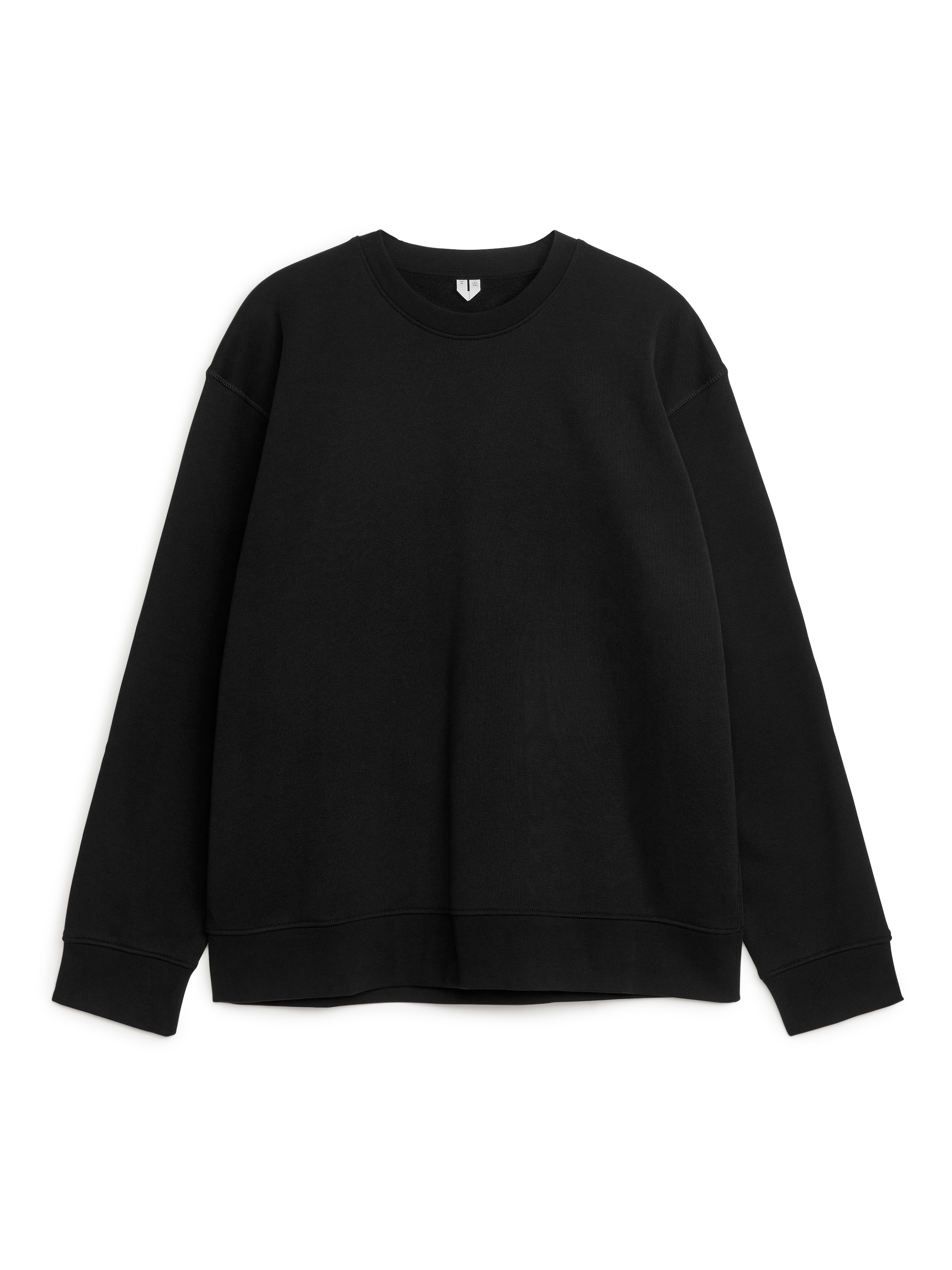 Relaxed Terry Sweatshirt - Black - Relaxed fit - Men - StillMedia/DescriptiveStillLife - 18