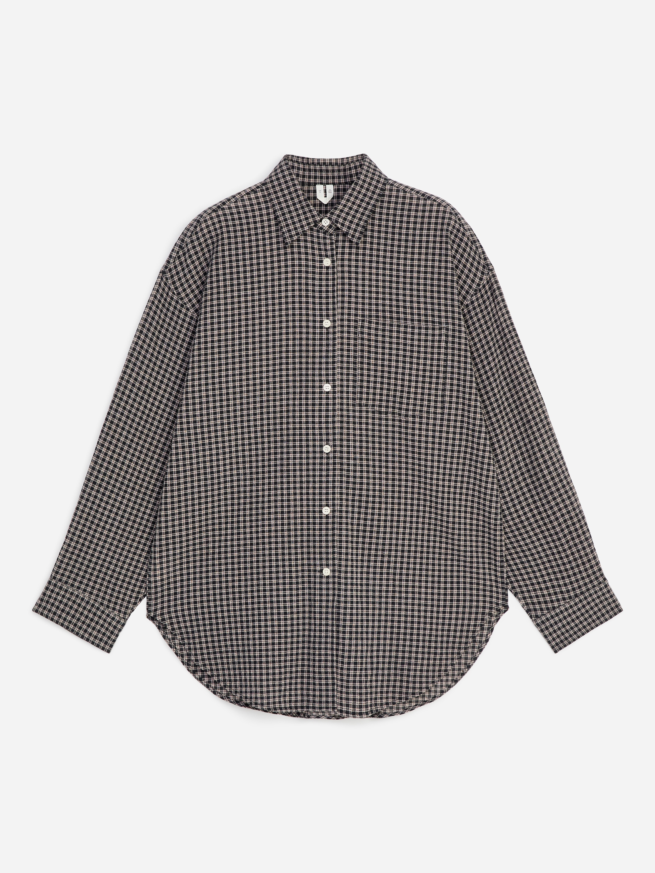 Oversized Cotton Shirt-#232327-20804