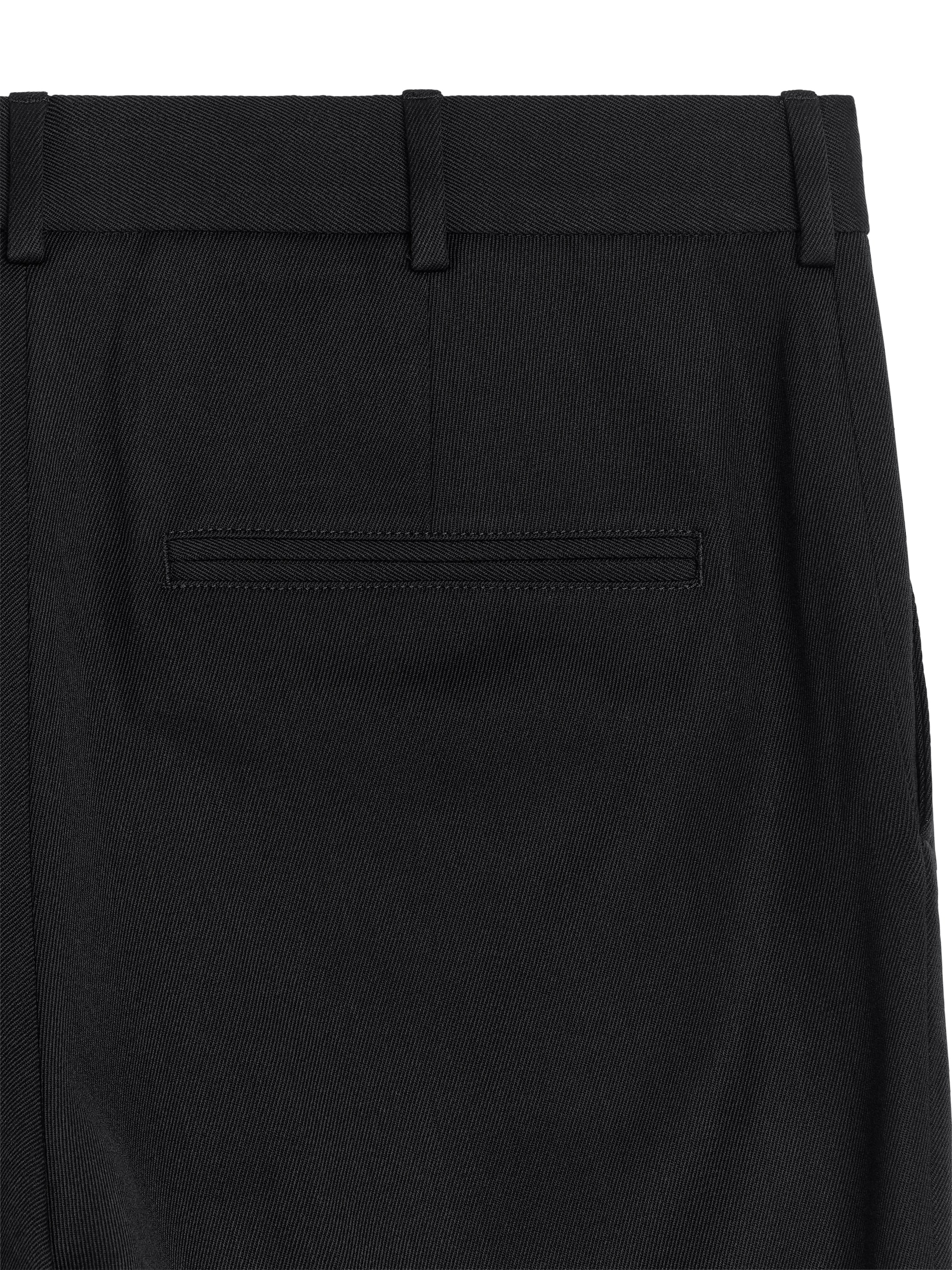 Pantalon en laine et coton - Noir - Regular fit - Homme - StillMedia/DescriptiveDetail - 2