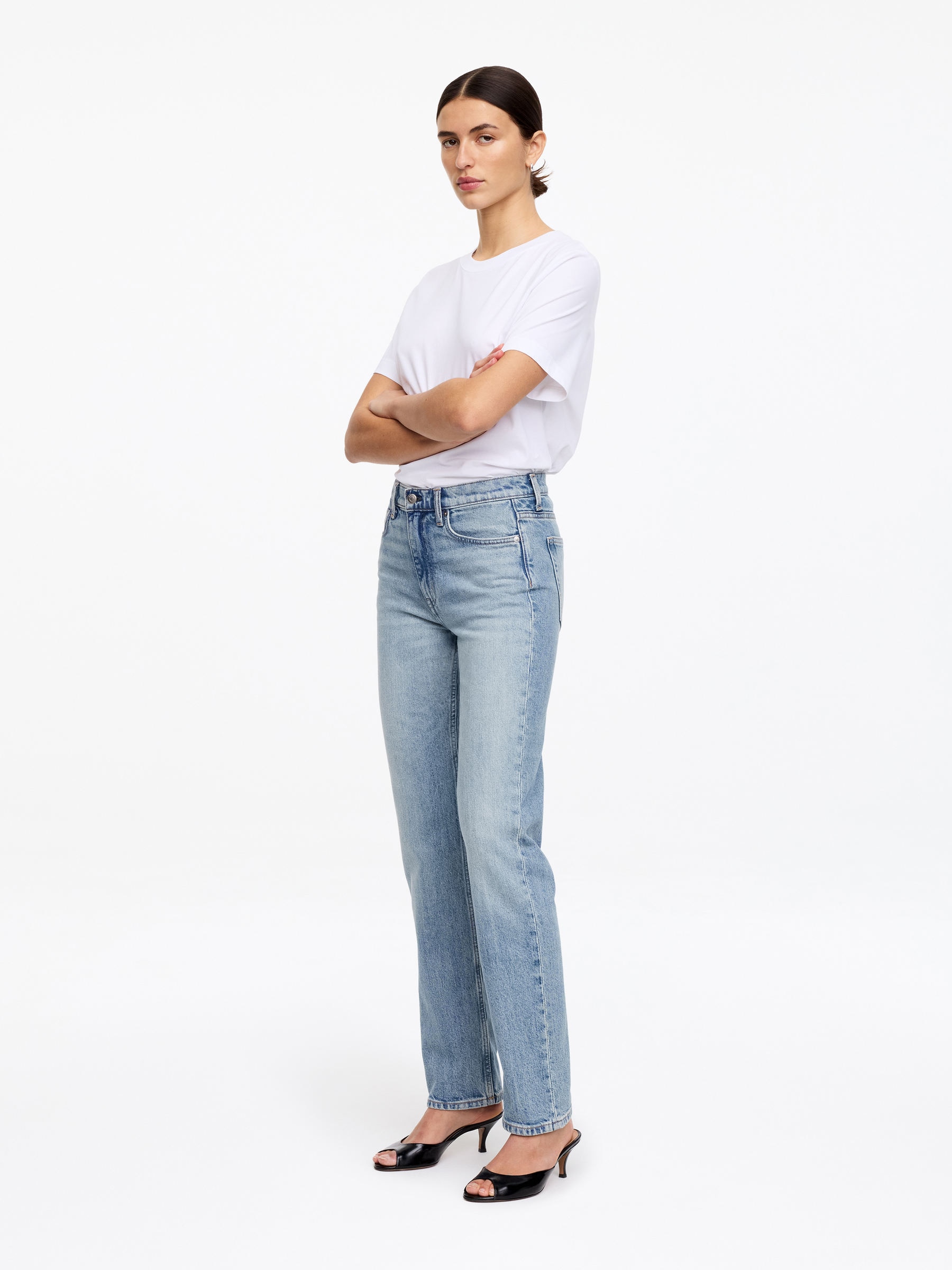 Jade Long Slim Jeans - Light Blue - Slim fit - Women - StillMedia/Lookbook - 5