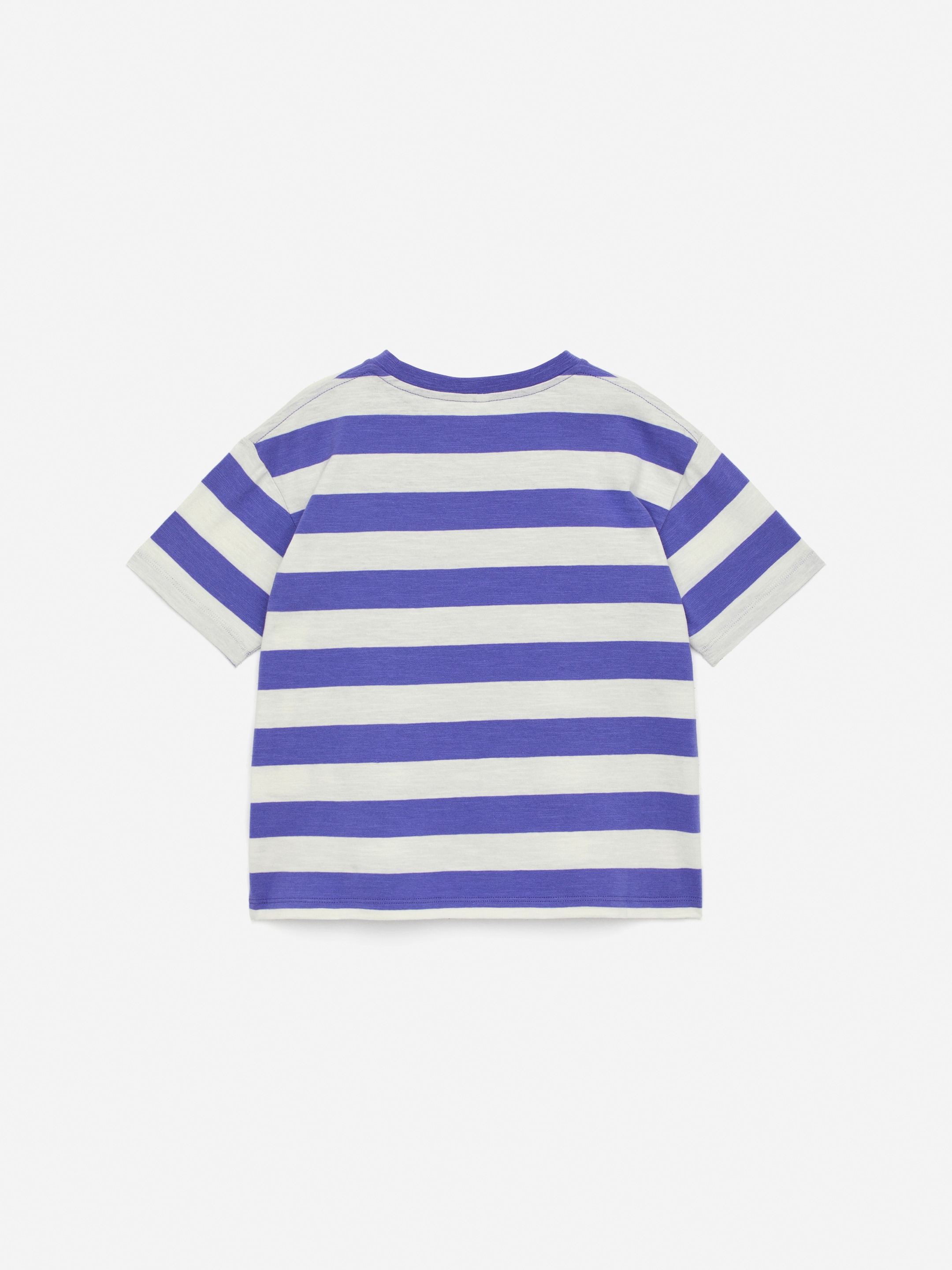 T-Shirt aus Flammengarn - Lila/weiß - Oversize - Kinder - StillMedia/DescriptiveStillLife - 3