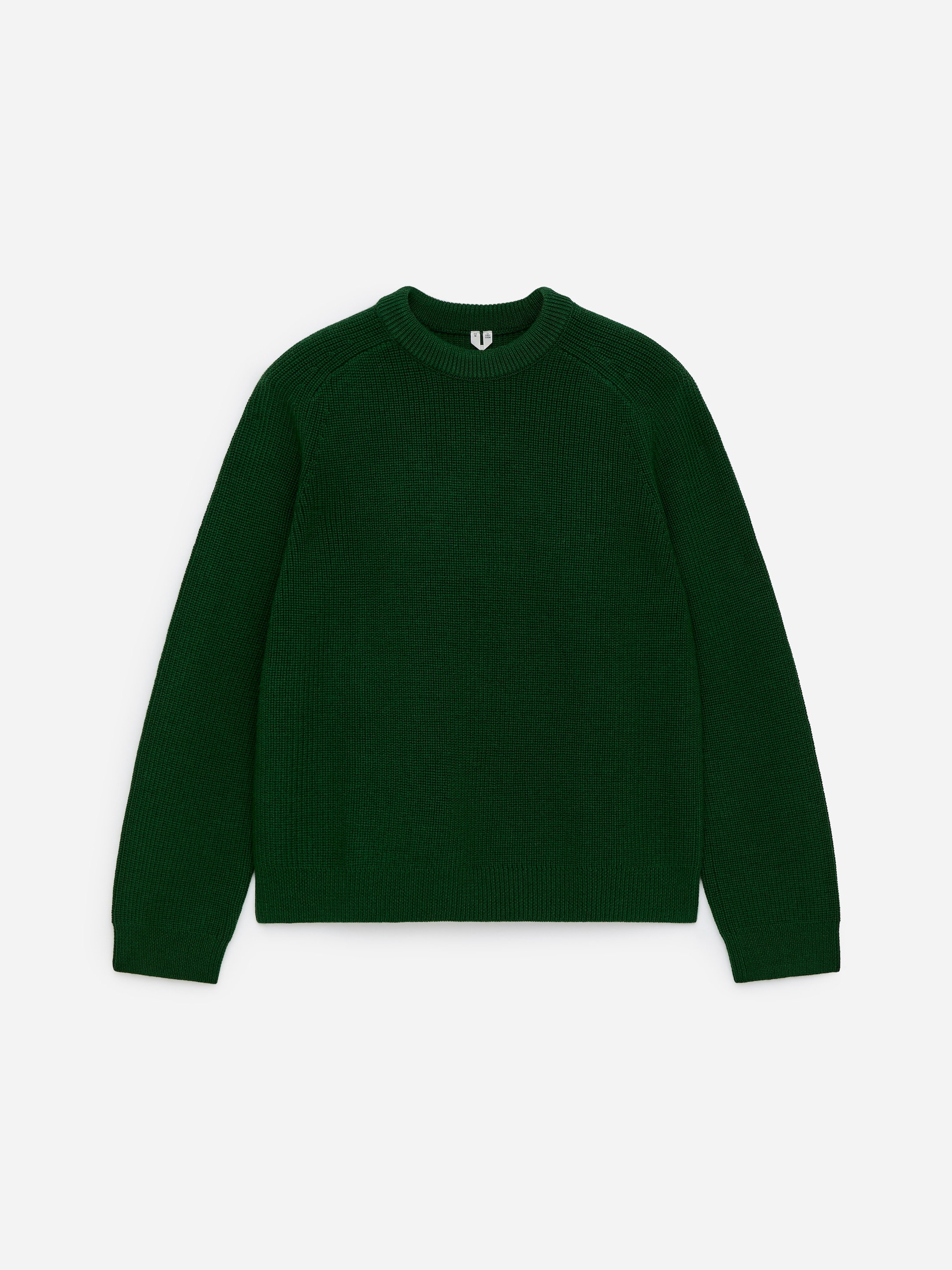 Relaxed Wool Jumper-#3D5440-17473