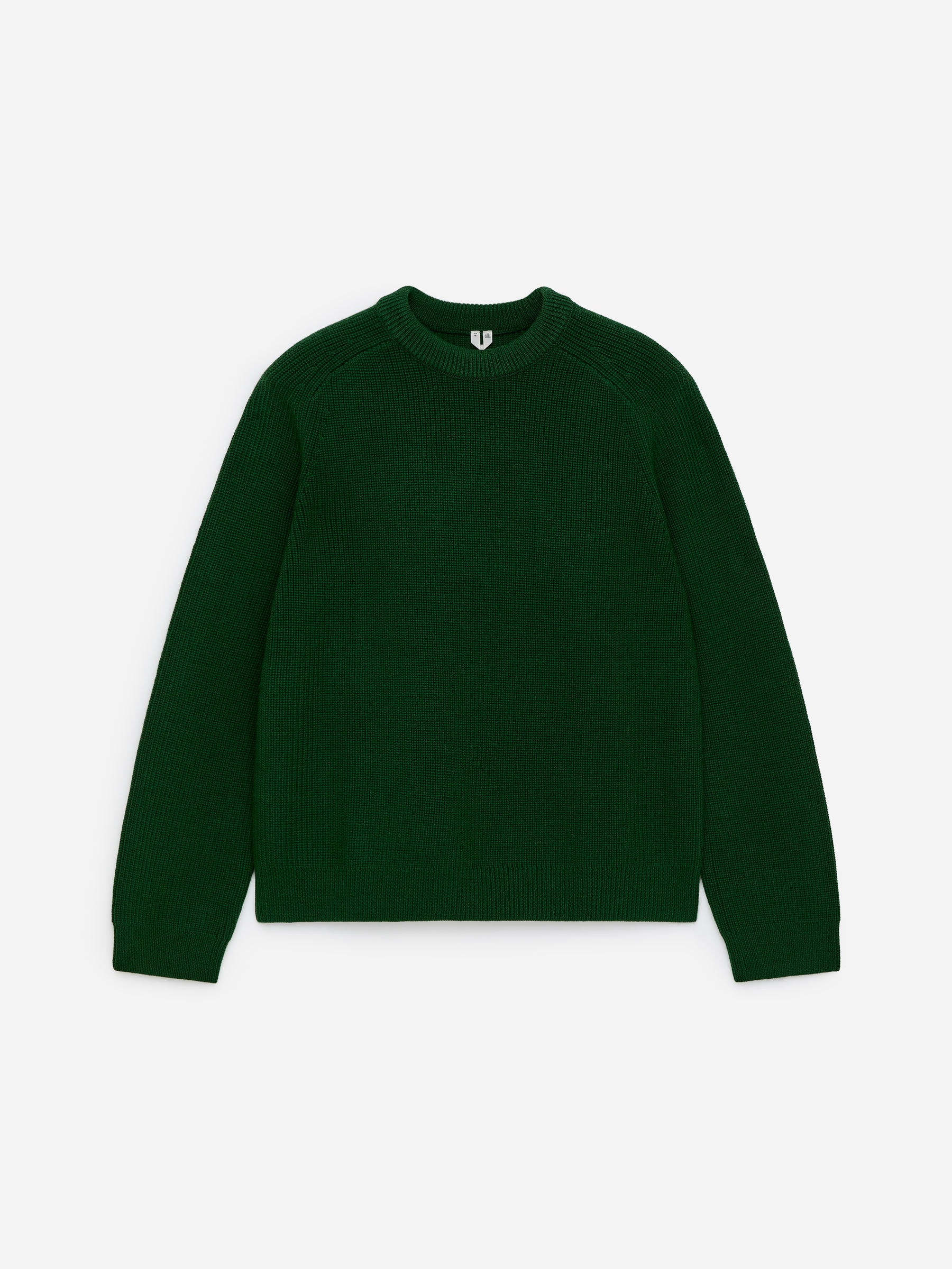 Relaxed Wool Jumper-#3D5440-17473