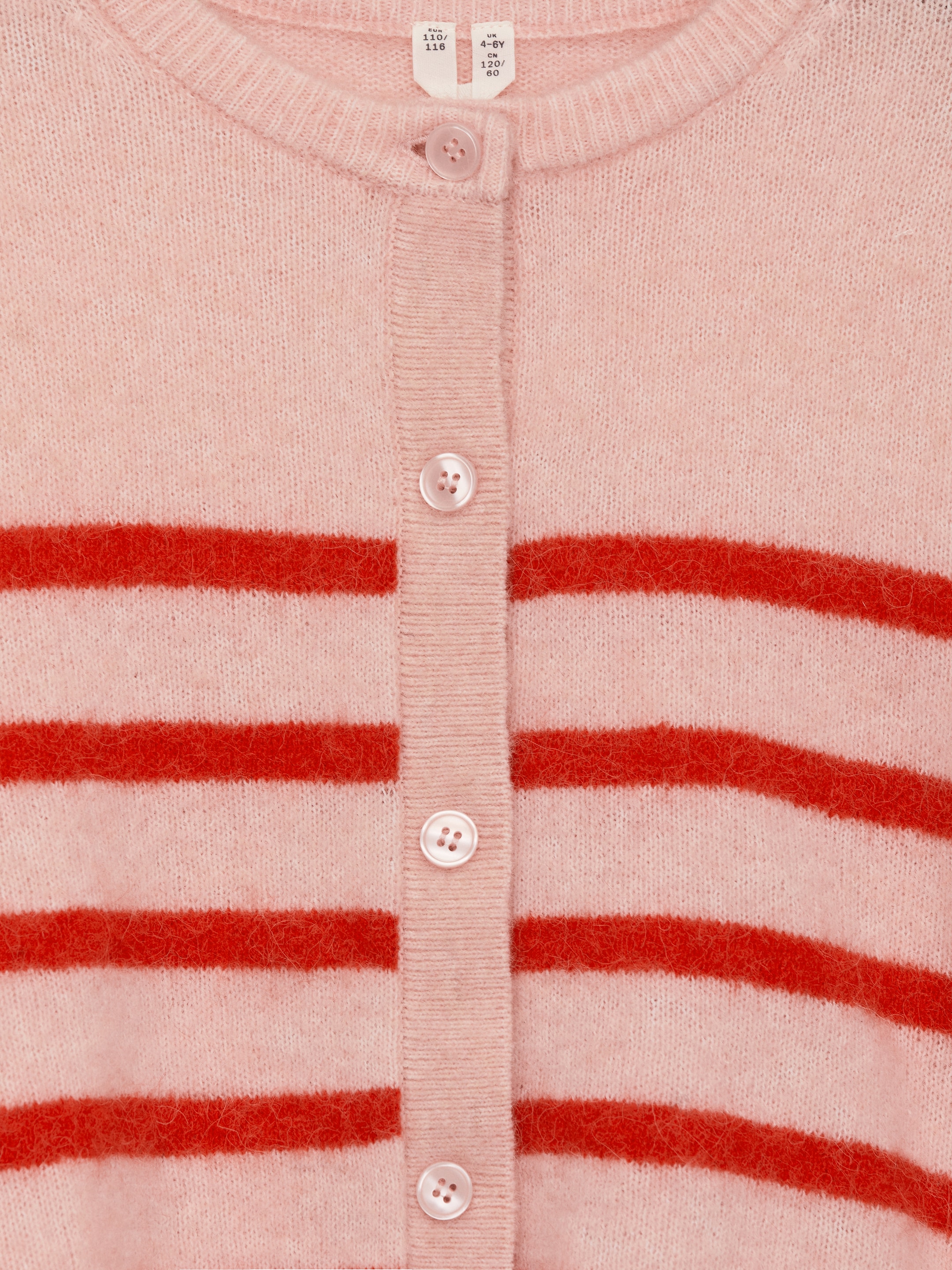 Grotere afbeelding bekijken: Wool-Alpaca Blend Cardigan - Pink/Red - KINDEREN | H&M BE 3