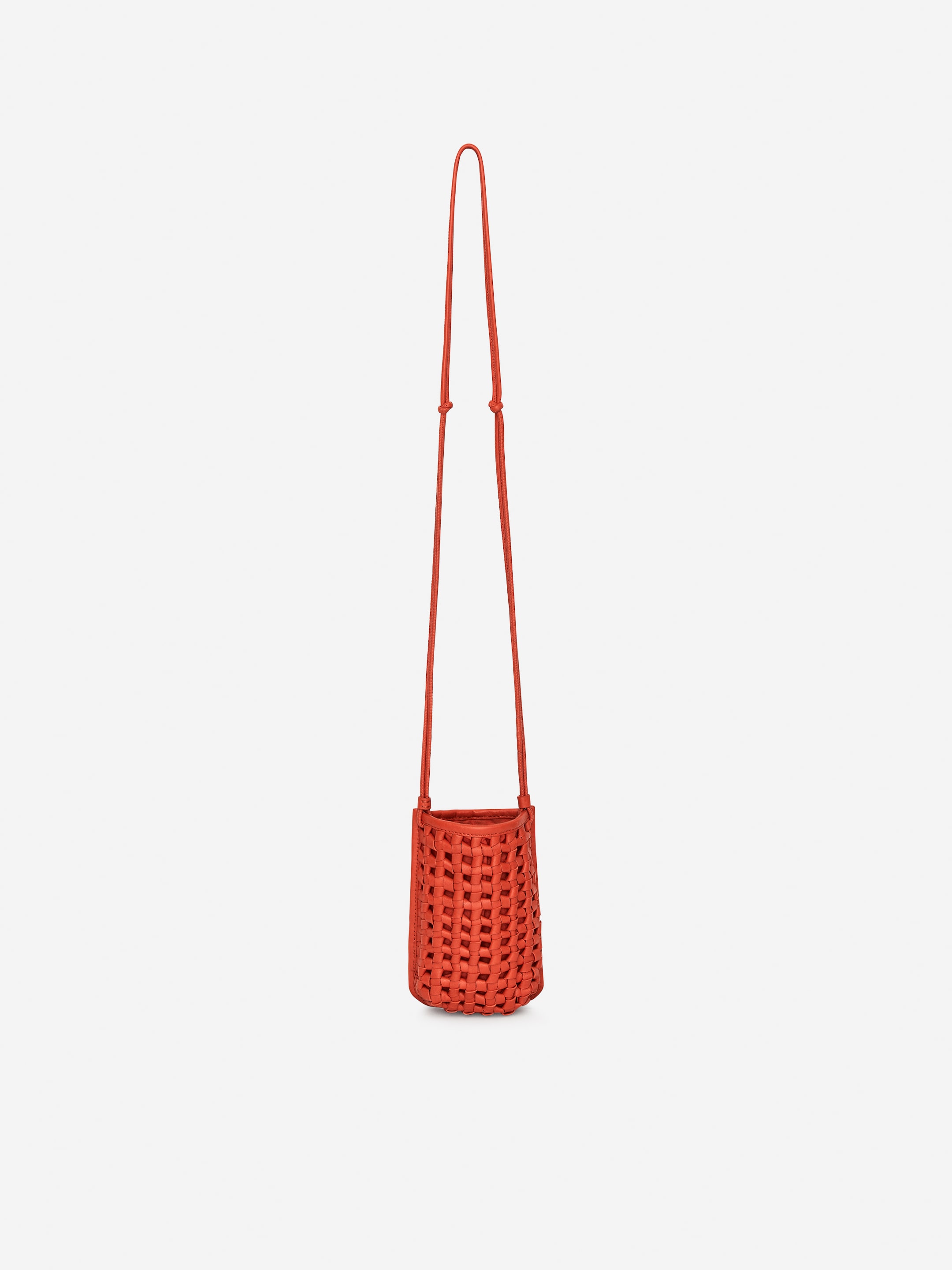Leather Phone Case - Orange - women - StillMedia/DescriptiveStillLife - 3