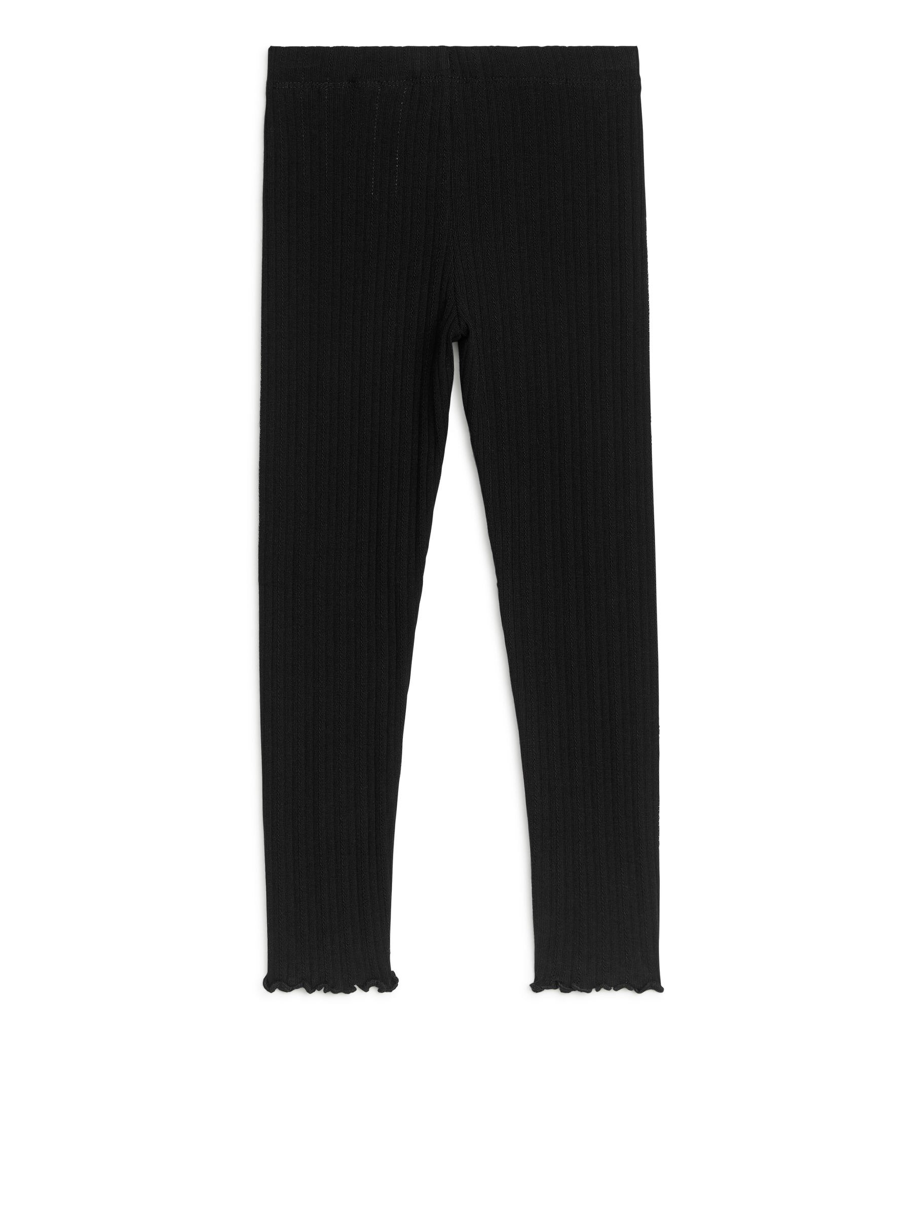 Pointelle-Leggings - Schwarz - Kinder - StillMedia/DescriptiveStillLife - 2