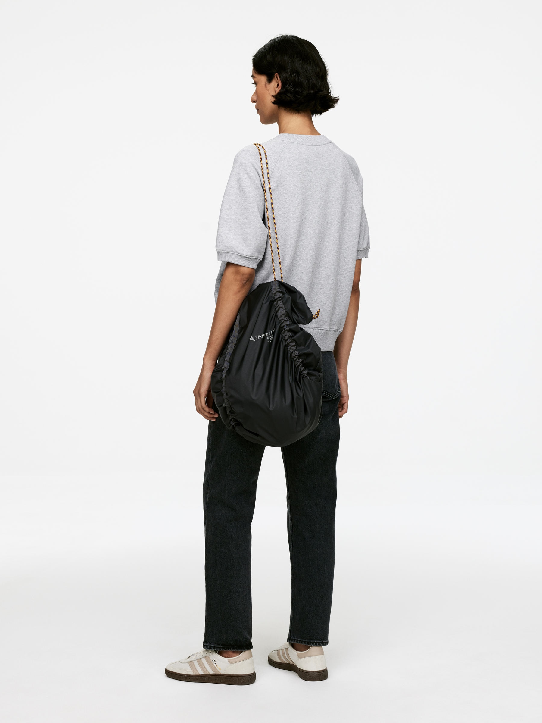 French Terry Sweatshirt - Grey Melange - Regular fit - Women - StillMedia/Lookbook - 6