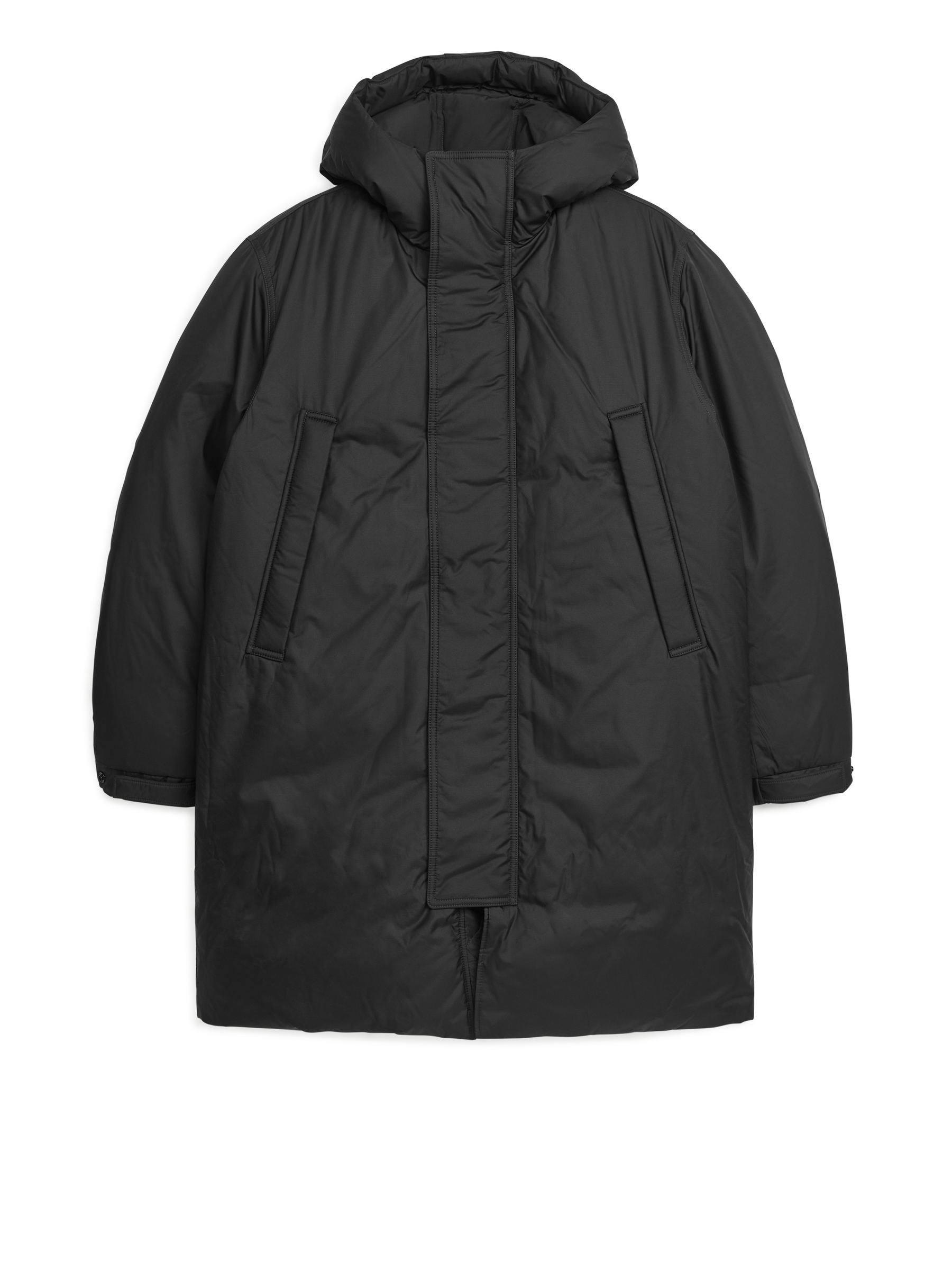 Parka repelente al agua - Negro - Corte holgado - Men - StillMedia/DescriptiveStillLife - 1