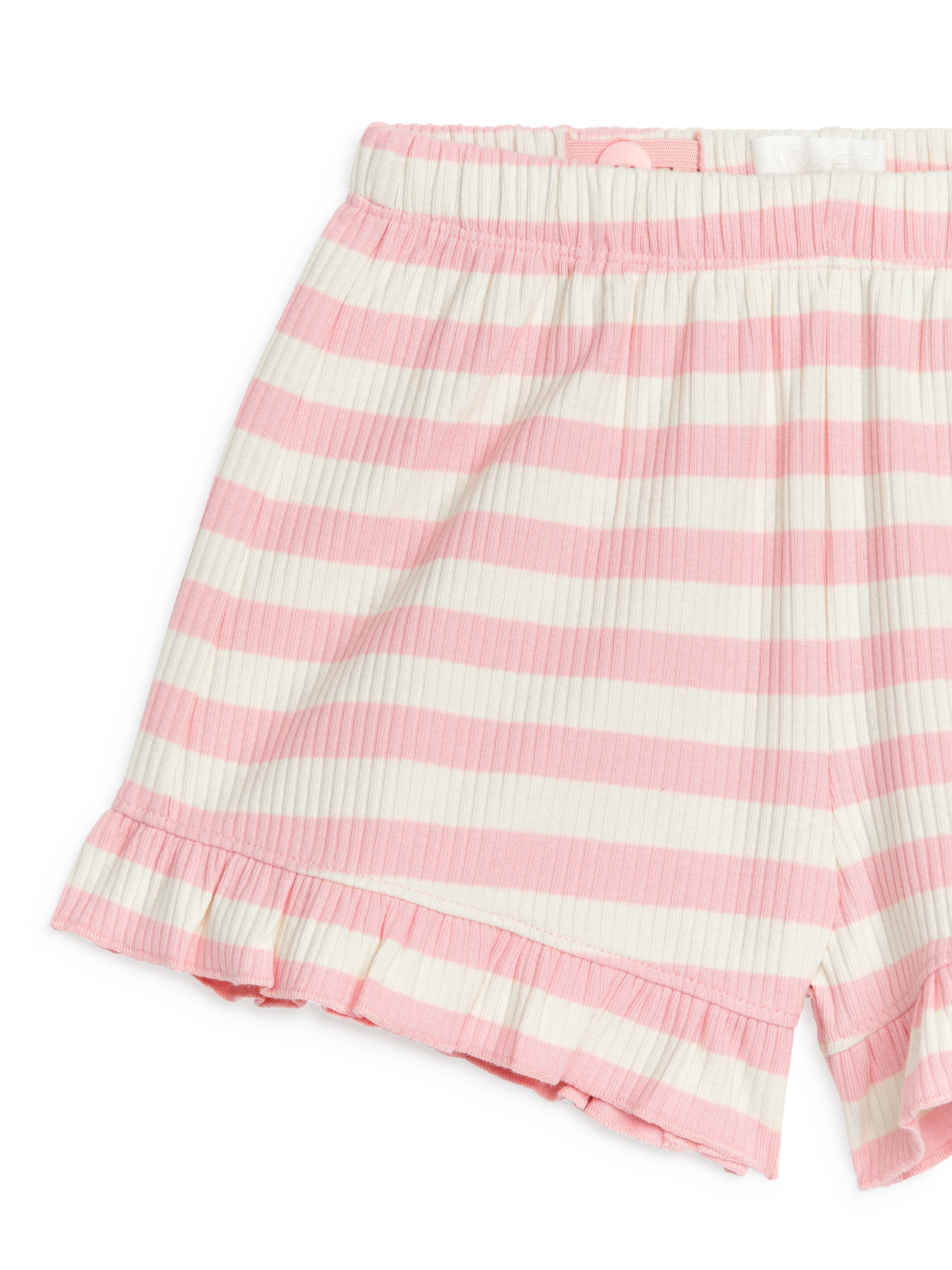 Shorts mit Rüschen - Weiß/Rosa - Relaxed Fit - Kinder - StillMedia/DescriptiveDetail - 1