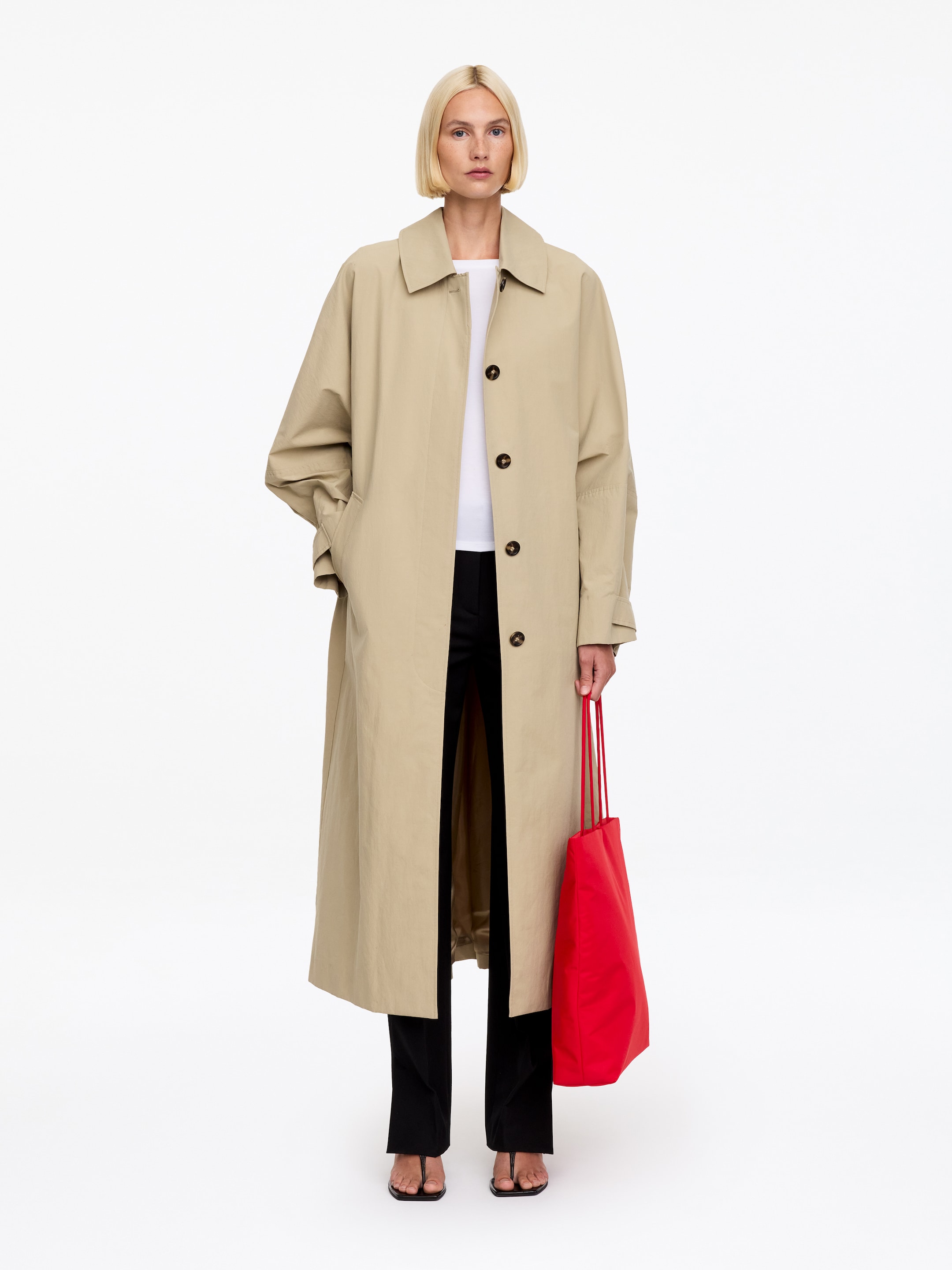 Nylon Tote Bag - Red - women - StillMedia/Lookbook - 4