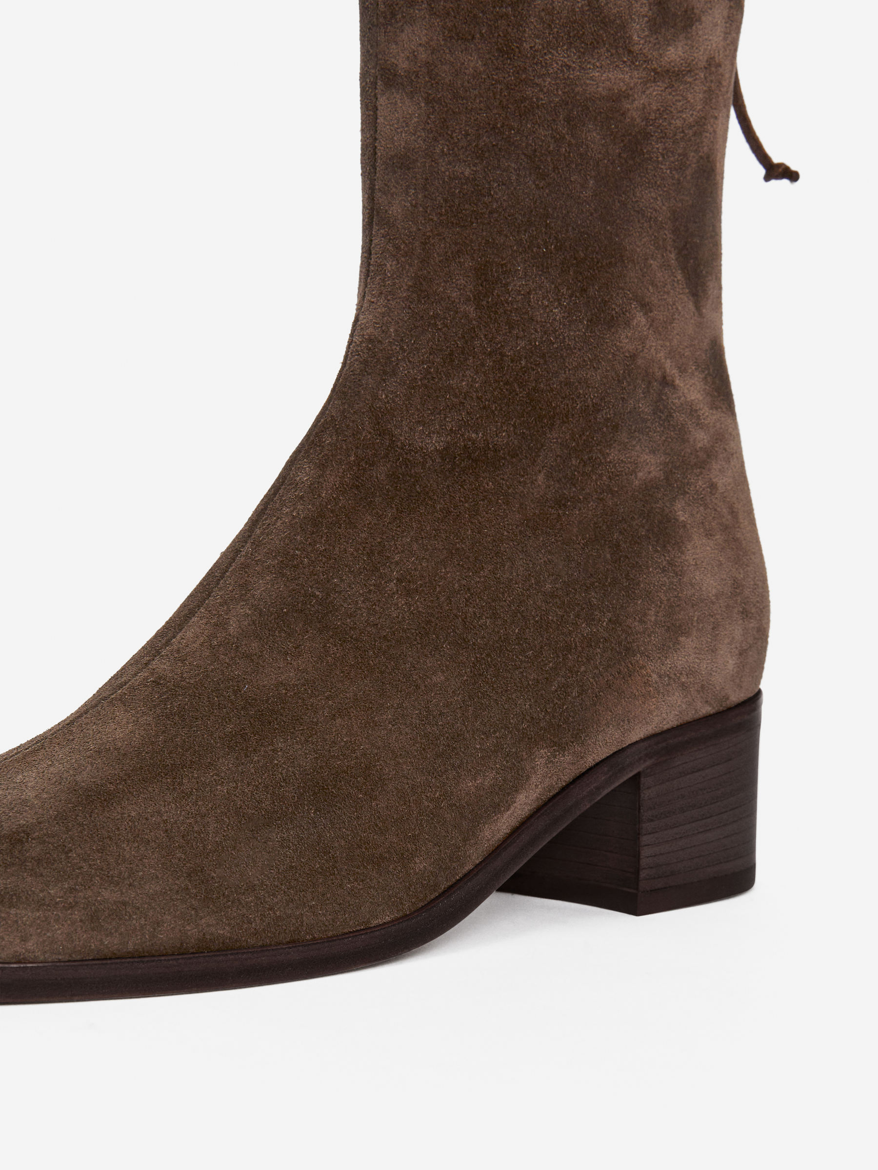 Suede Ankle Boots - Brown - Women - StillMedia/DescriptiveDetail - 5