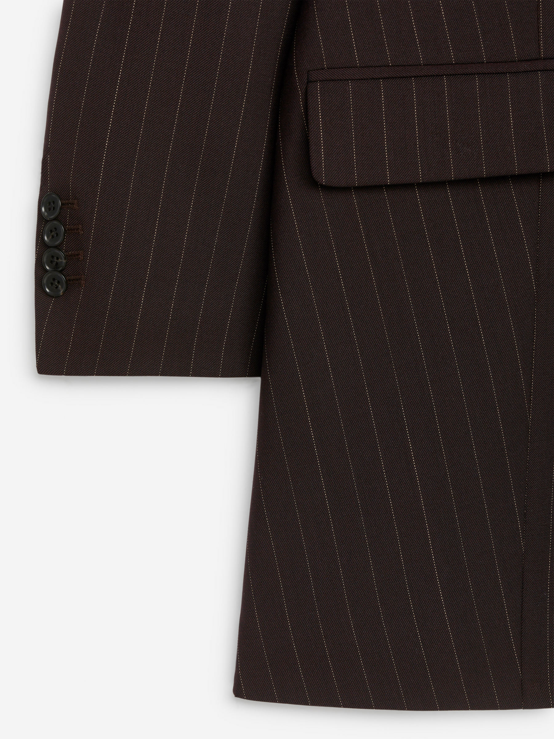 Tailored Dress - Dark Brown - Slim fit - Women - StillMedia/DescriptiveDetail - 2