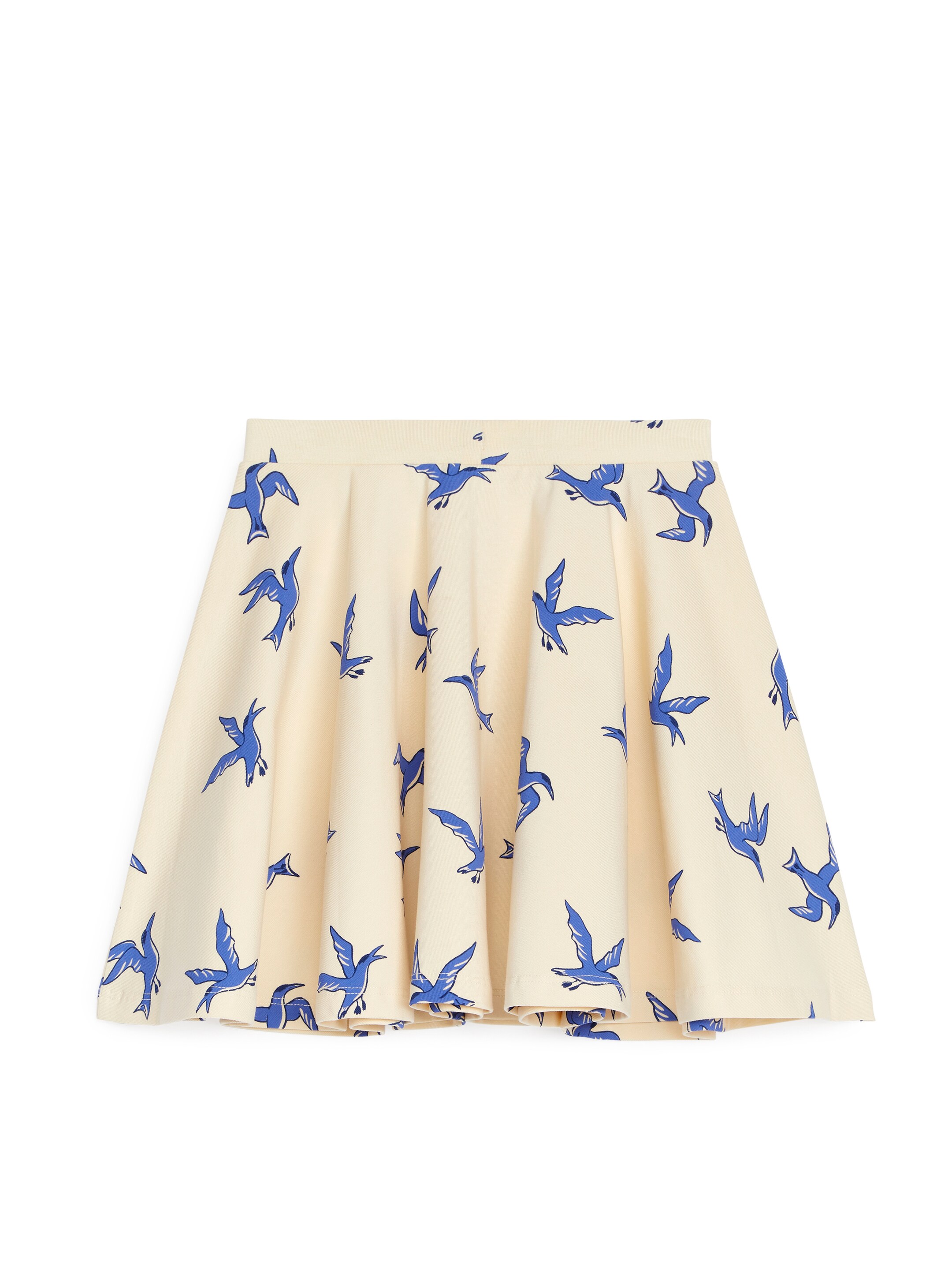 Grösseres Bild ansehen: Bedruckter Jerseyrock - Blassgelb - KINDER | H&M CH 2