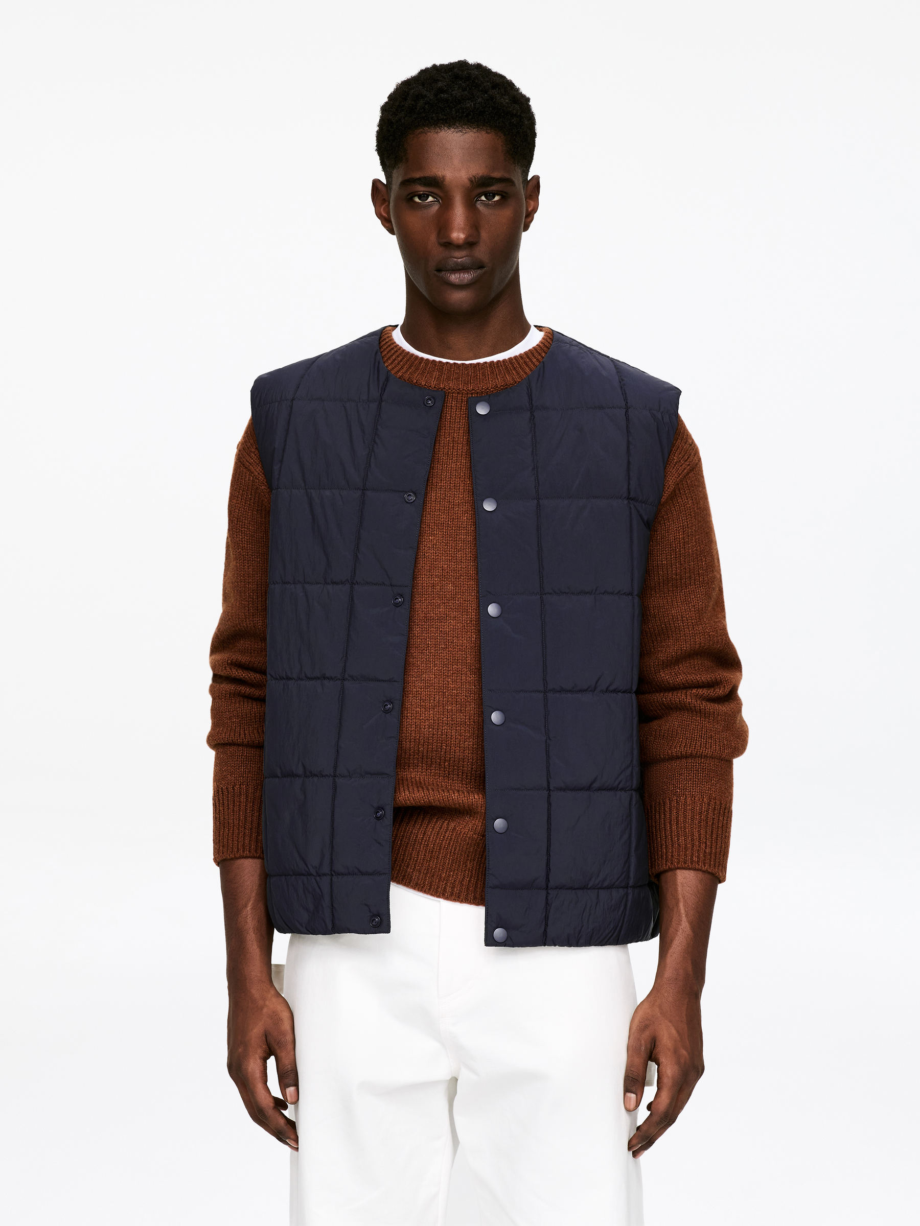 Steppweste - Dunkelblau - Regular Fit - Herren - StillMedia/Lookbook - 11