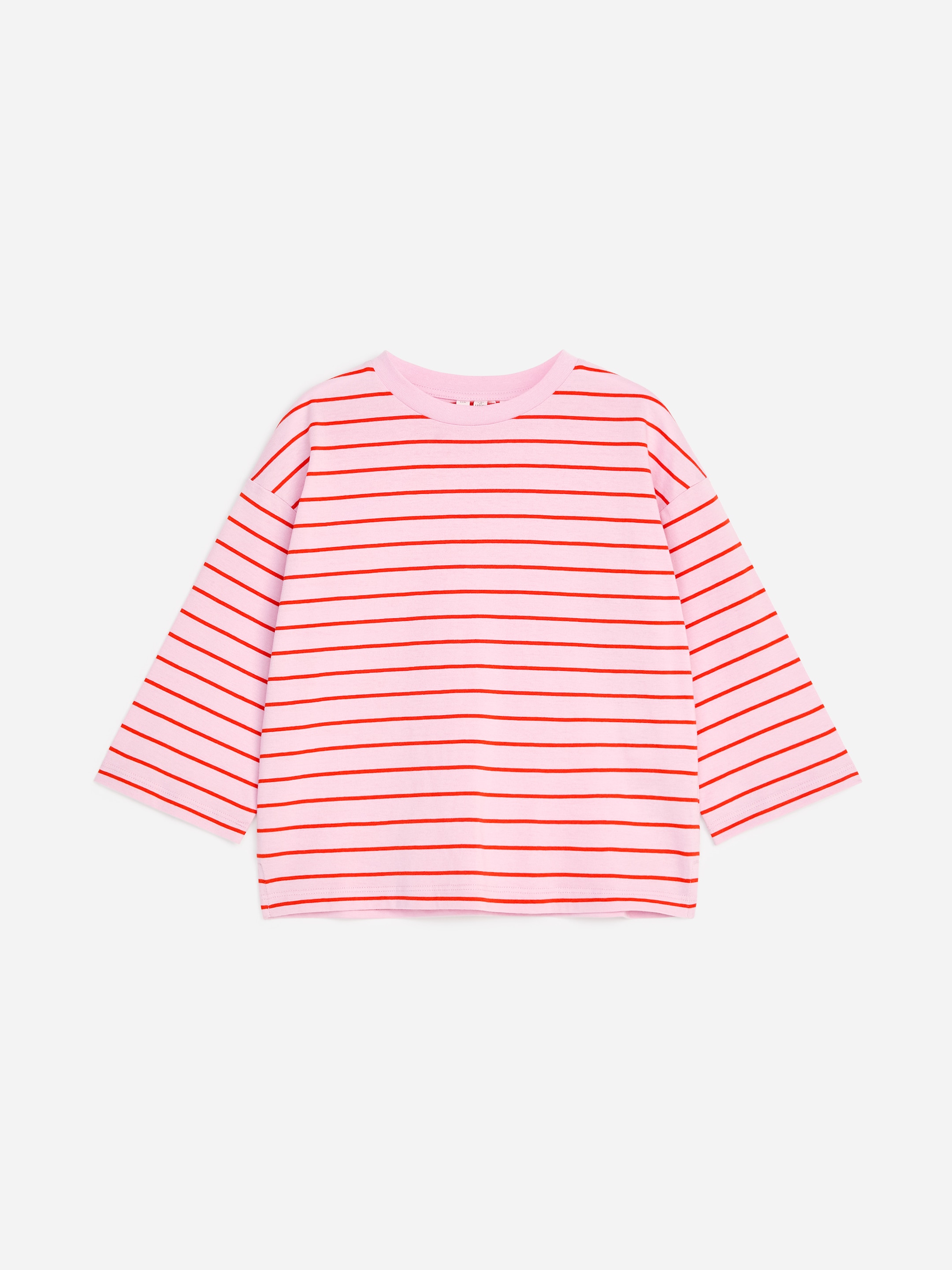 Koszulka z długim rękawem-Pink-19614