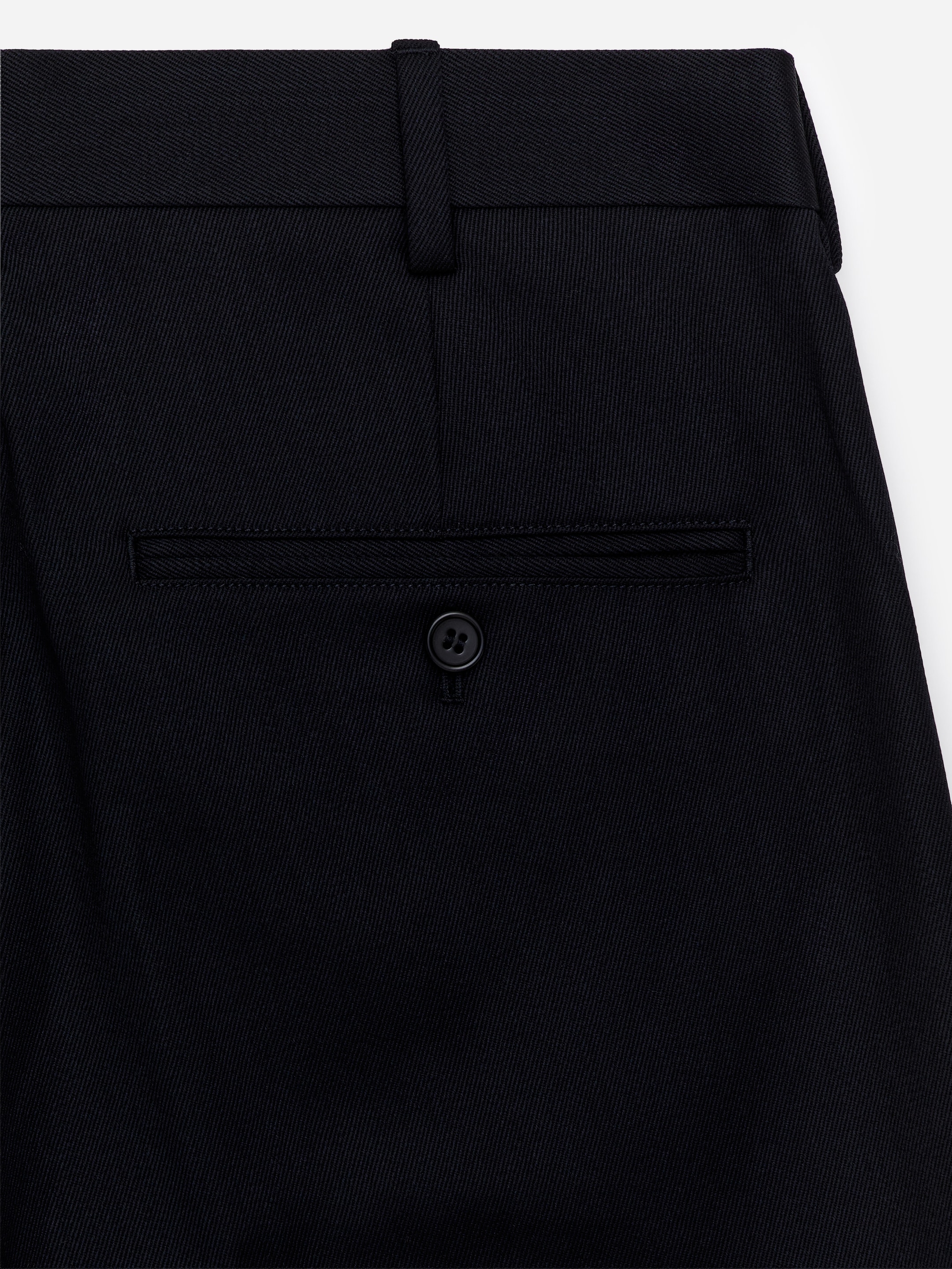 Pantalon en laine et coton - Bleu foncé - Regular fit - Homme - StillMedia/DescriptiveStillLife - 2