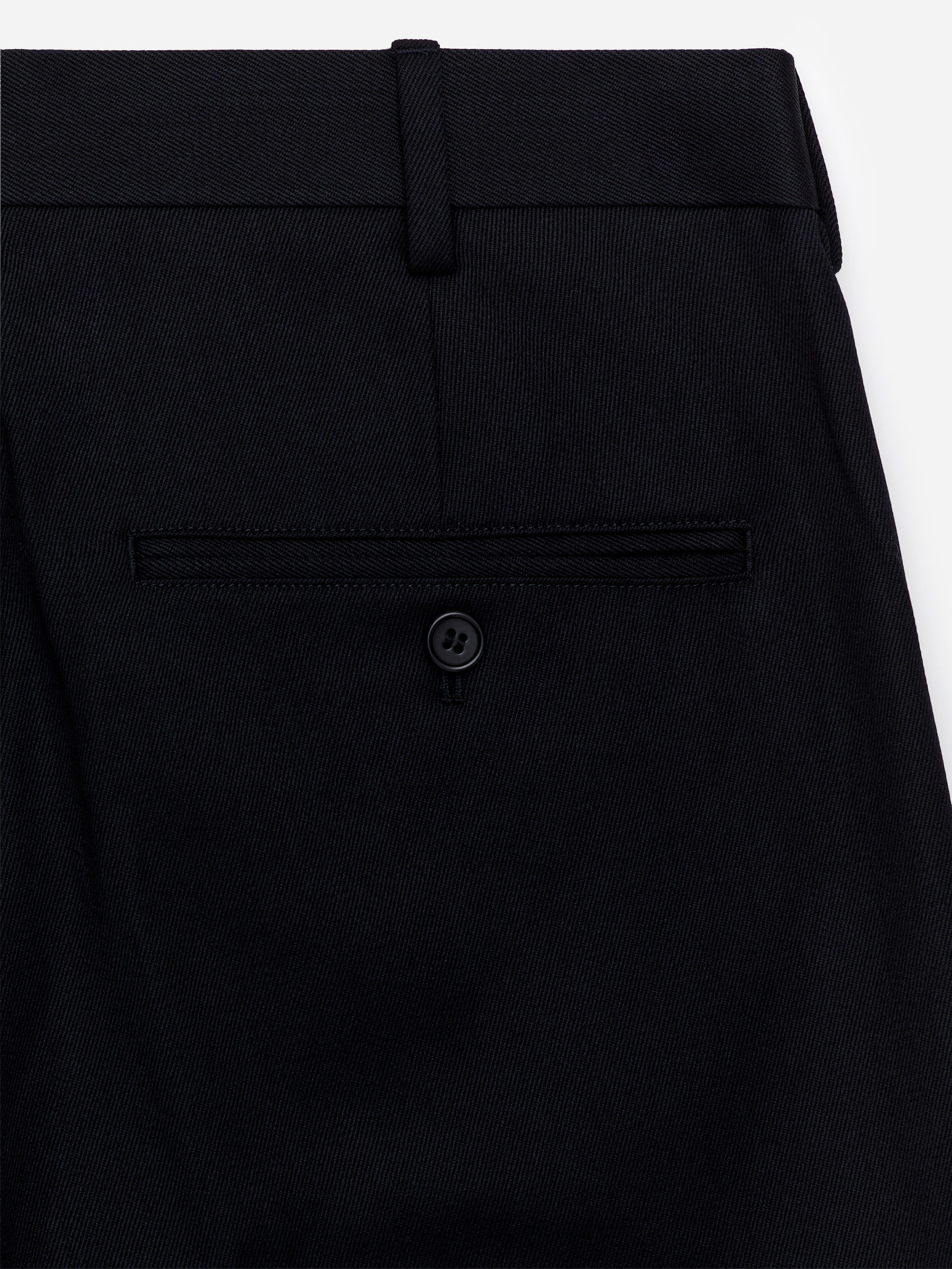 Wool-Cotton Trousers - Dark Blue - Regular fit - Men - StillMedia/DescriptiveStillLife - 2