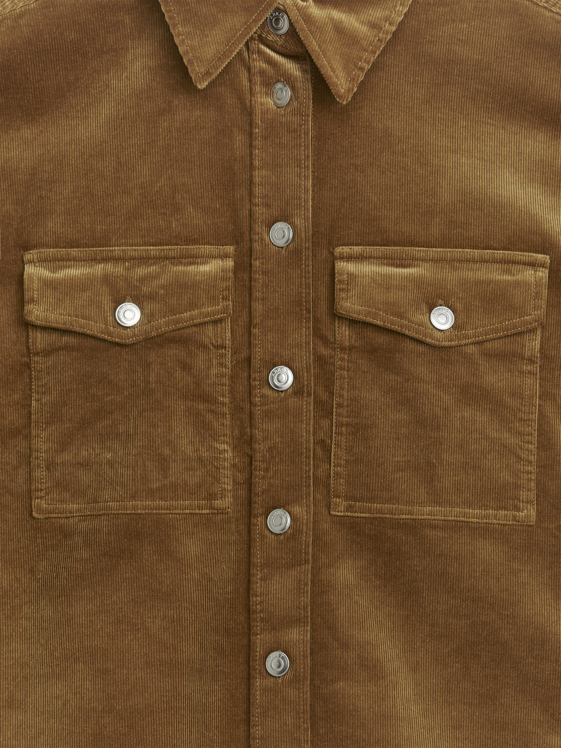 Lockeres Hemd aus Cord - Braun - Loose Fit - Damen - StillMedia/DescriptiveDetail - 2