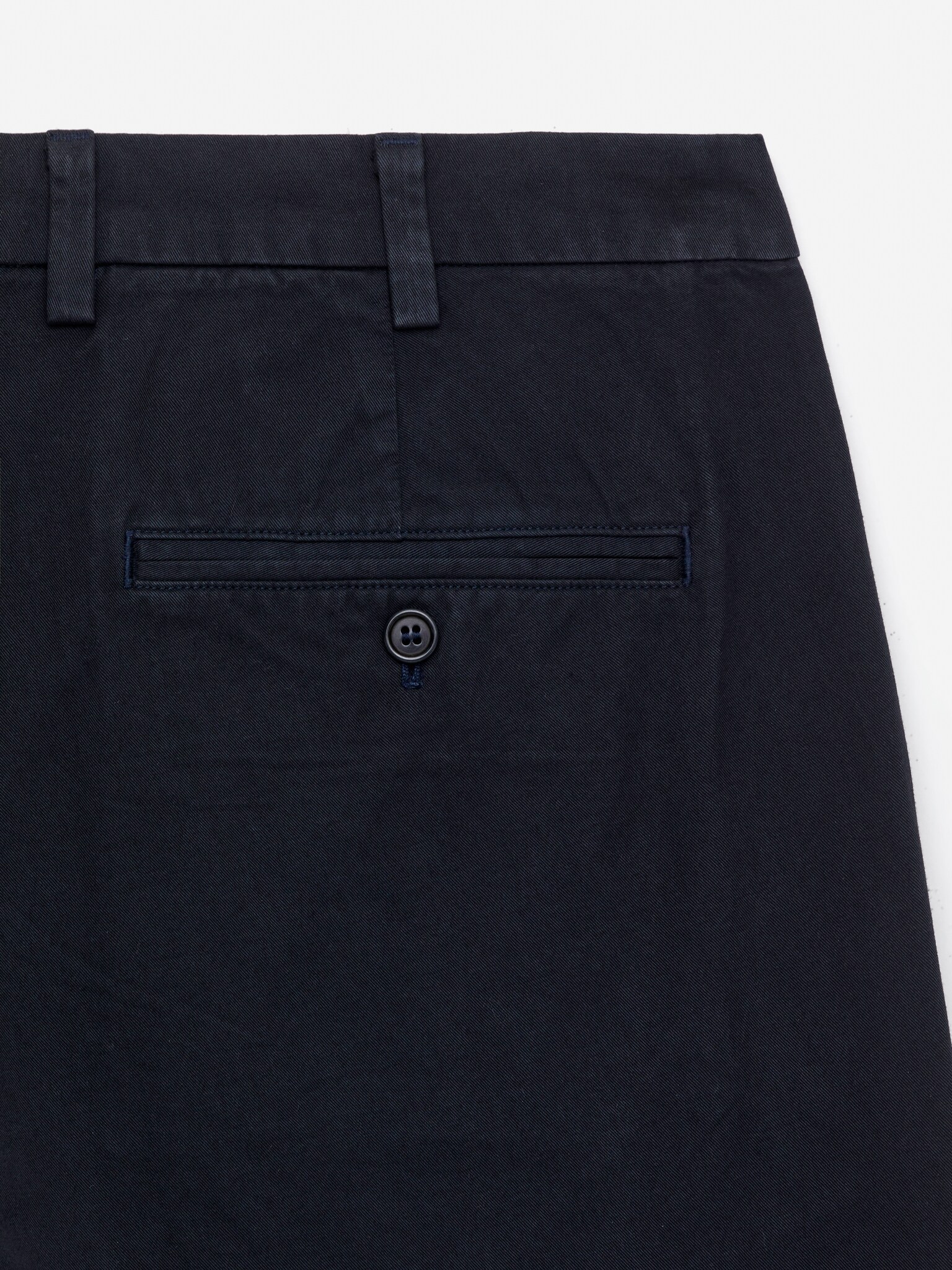 Pantalon chino droit en coton - Bleu foncé/Vert kaki/Taupe - 5