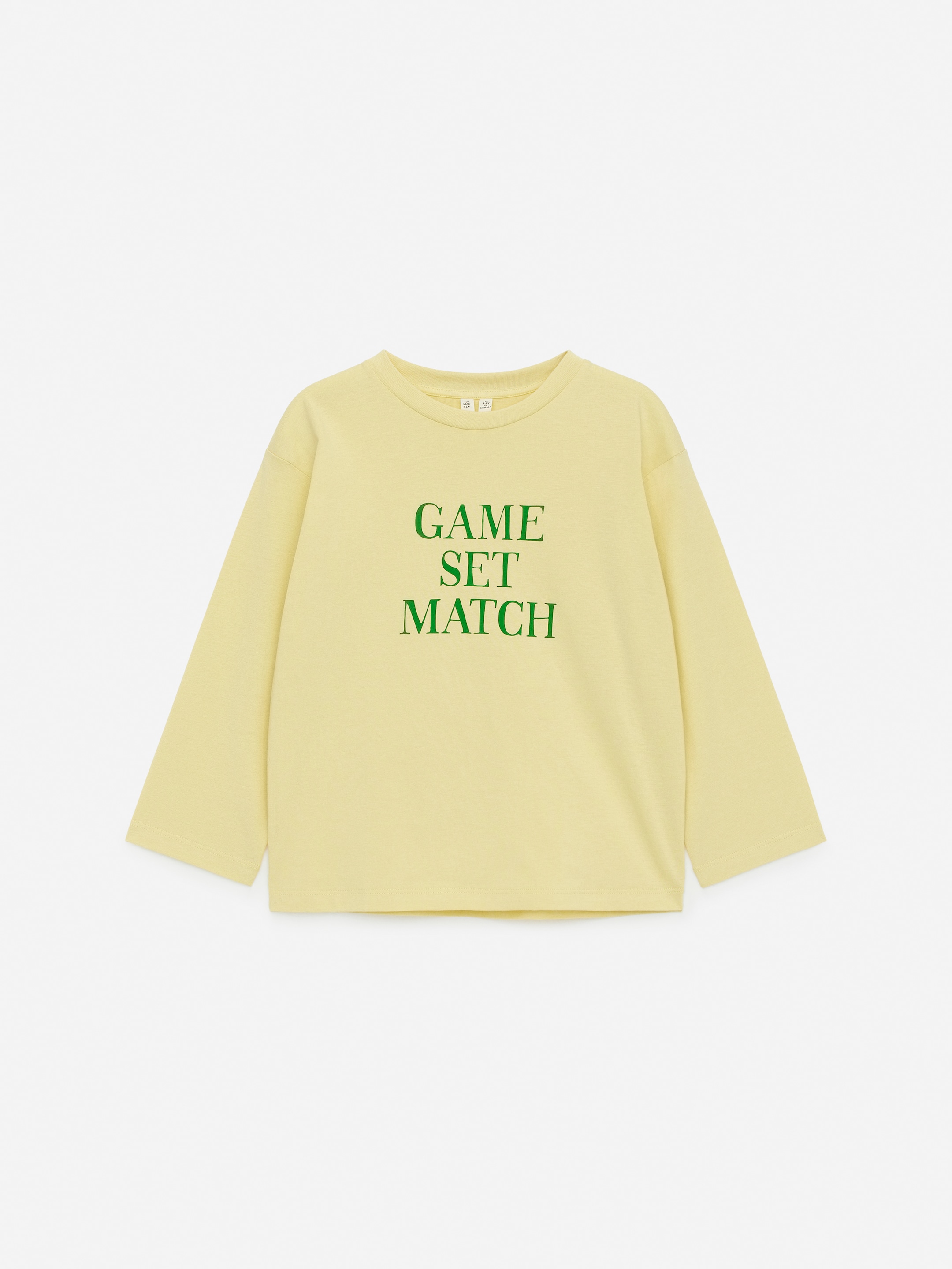 View larger image: Long-Sleeve T-Shirt - Yellow/Green - Kids | H&M GB 1