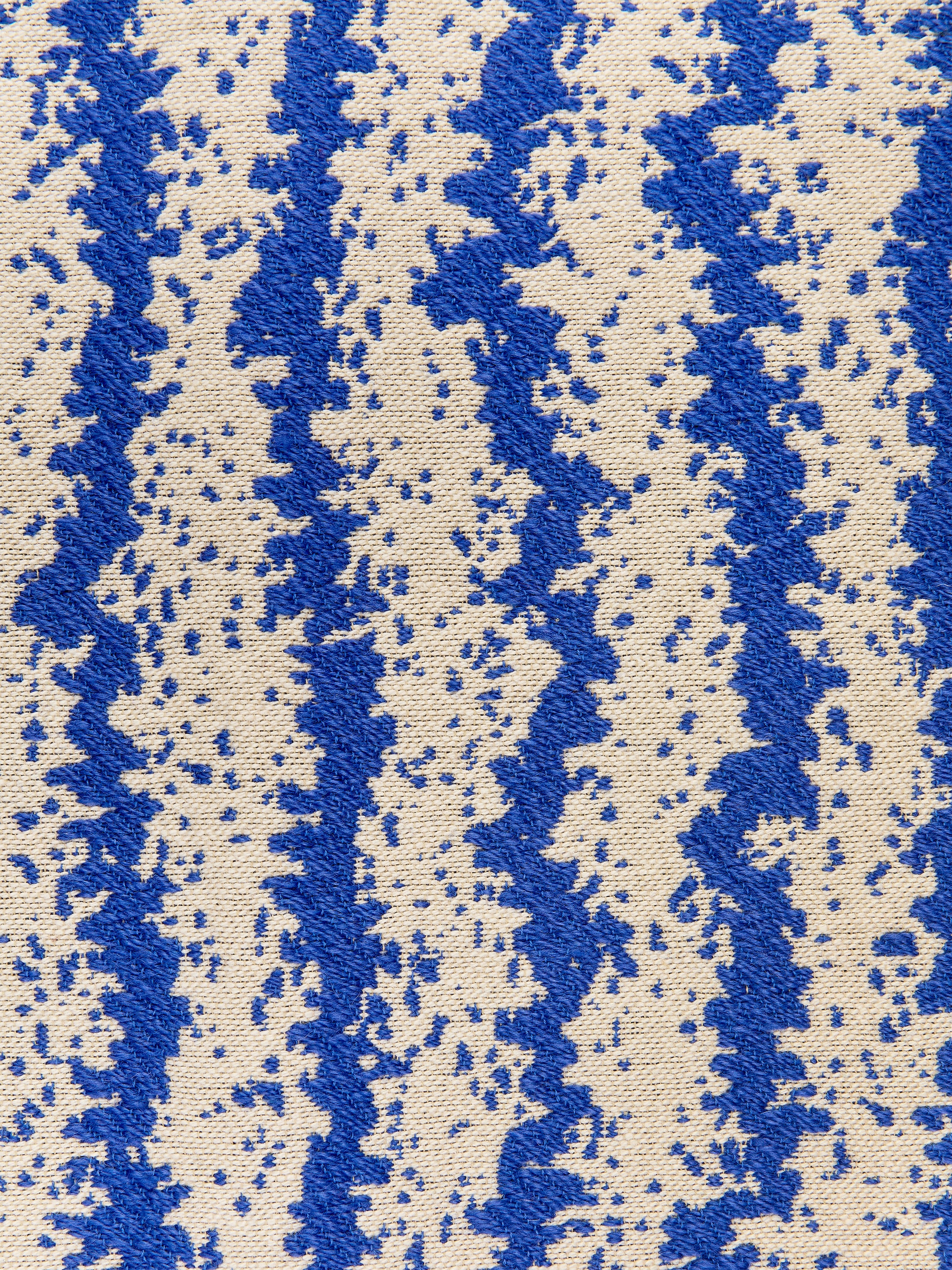 Cotton Wool Cushion Cover 50x50 cm - Blue/White - Homeware - StillMedia/DescriptiveDetail - 2