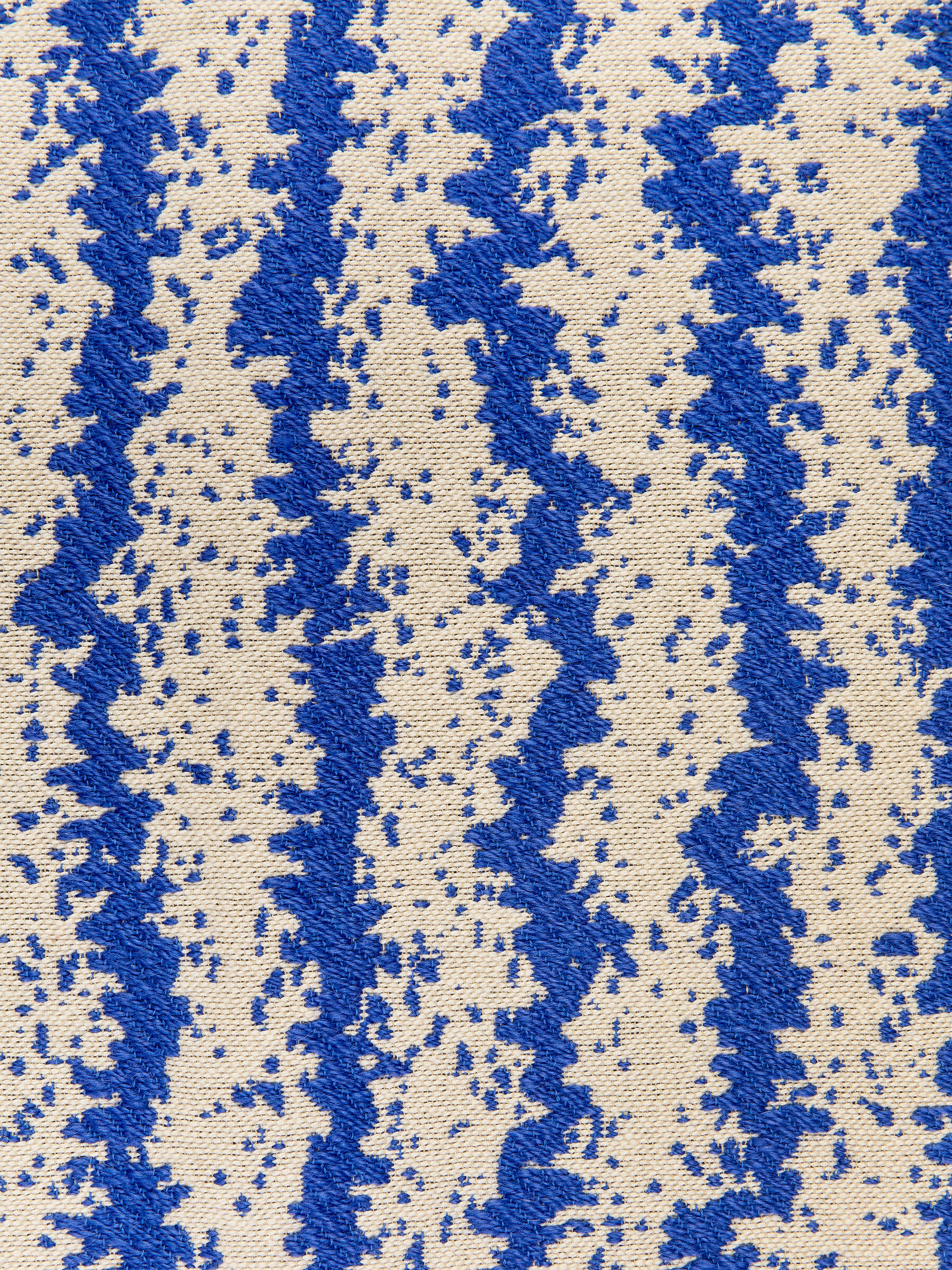 Cotton Wool Cushion Cover 50x50 cm - Blue/White - Homeware - StillMedia/DescriptiveDetail - 2