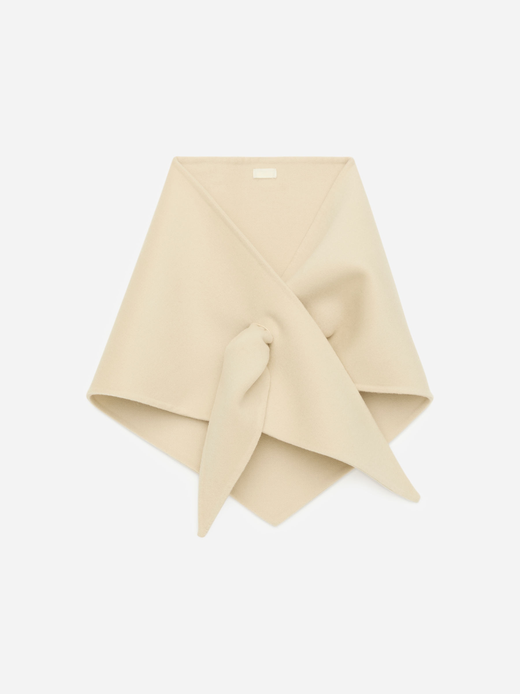 Triangelformad ullhalsduk-#DCD6C7-17568