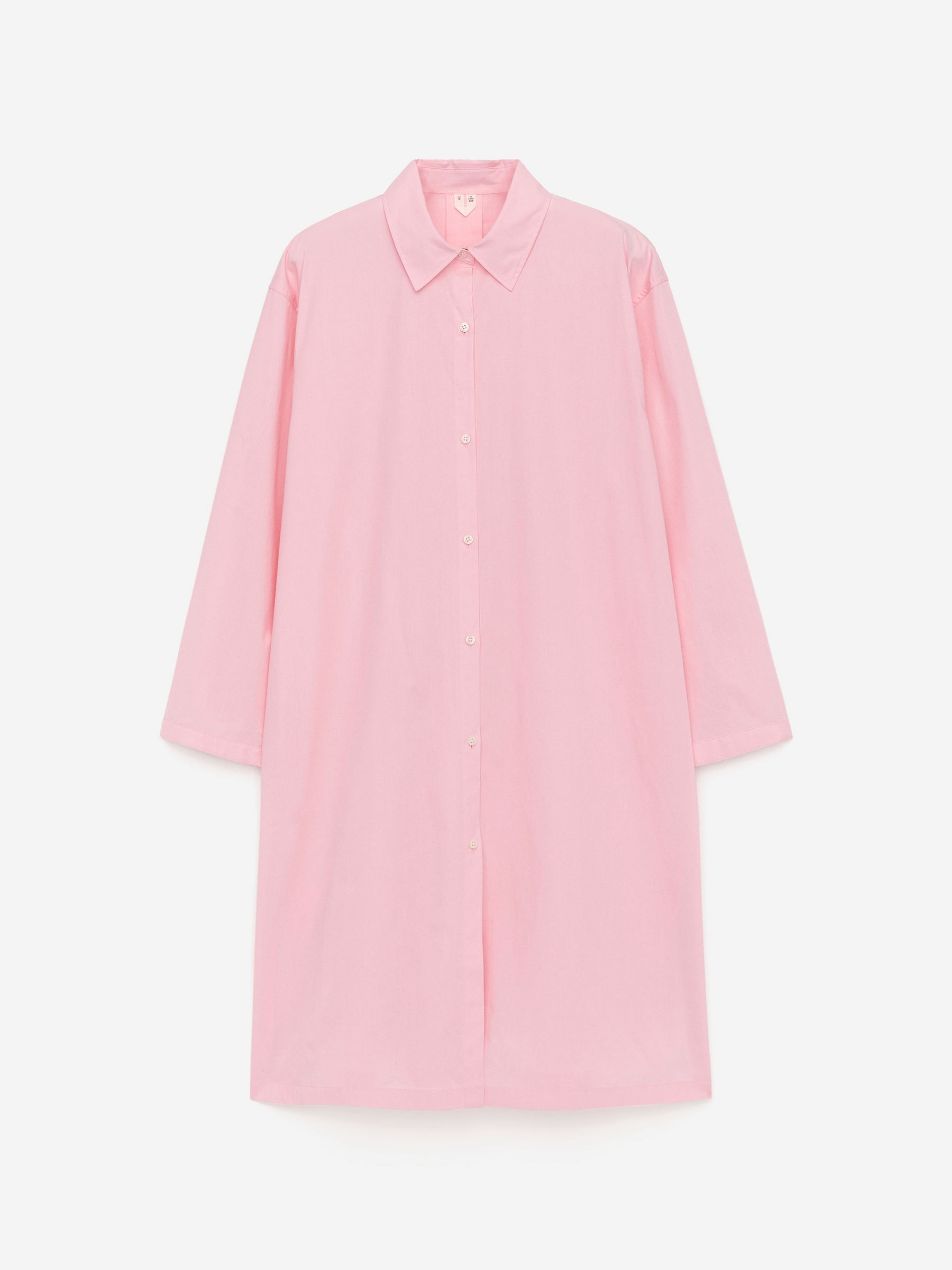 Shirt Dress-Pink-15261