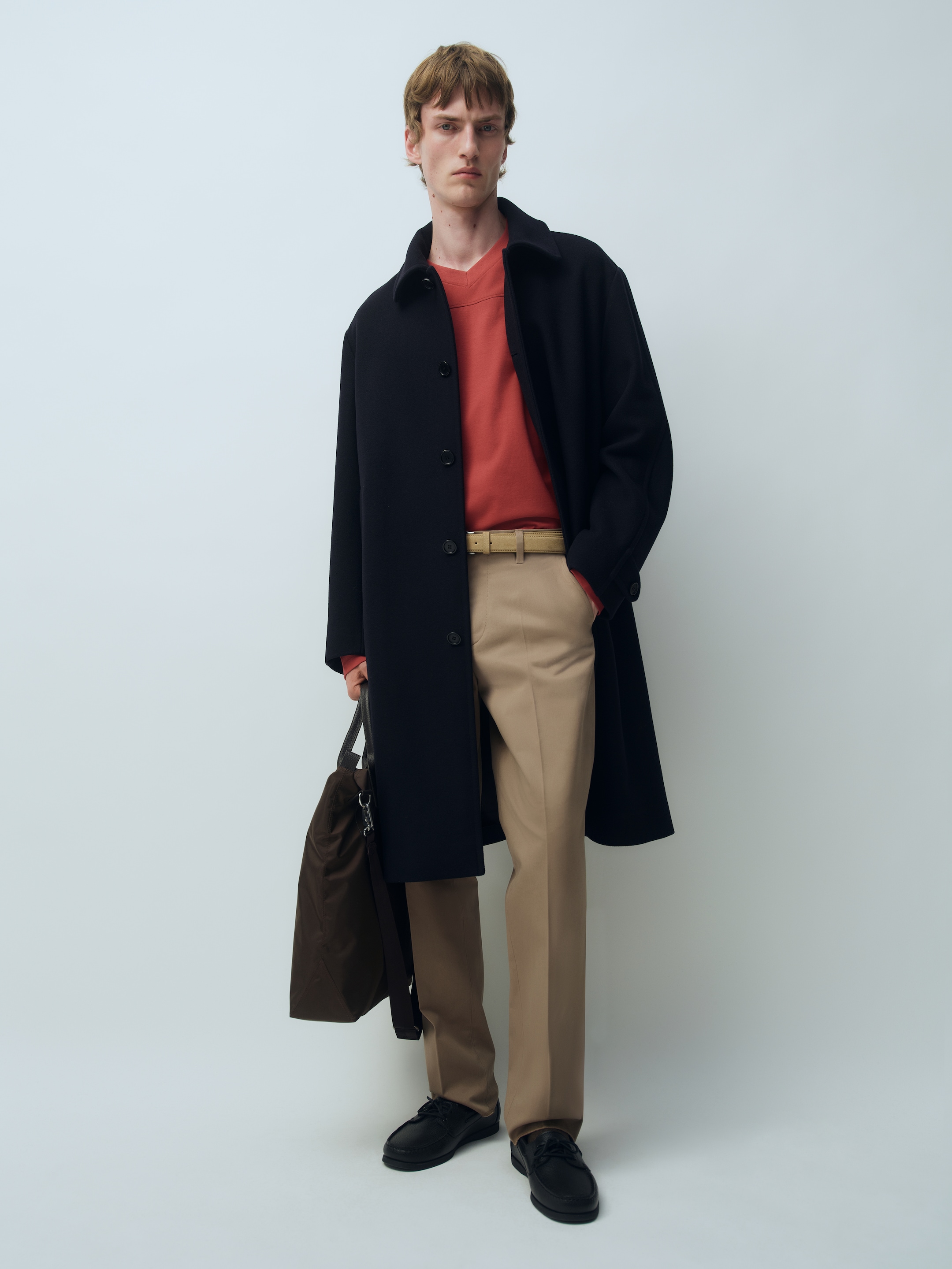 Leather Boat Shoes - Black - men - StillMedia/Environmental - 1