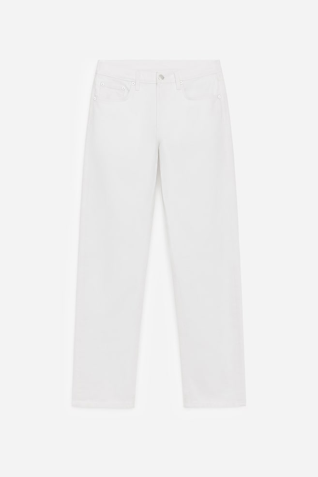 Vaqueros straight SNOW - Blanco/Blanco roto/Azul medio - 1