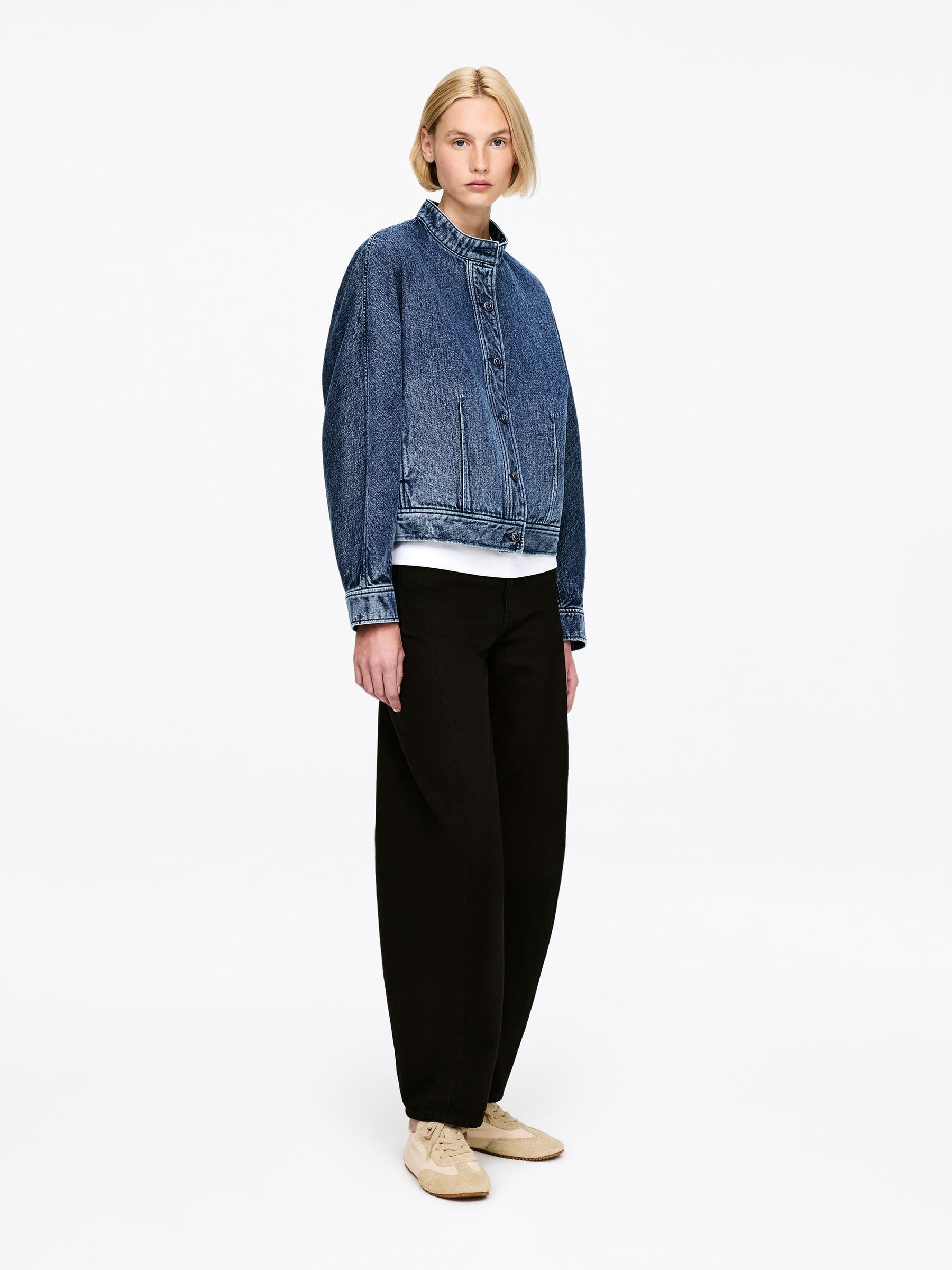 Surchemise en jean - Bleu - Regular fit - Femme - StillMedia/Lookbook - 5