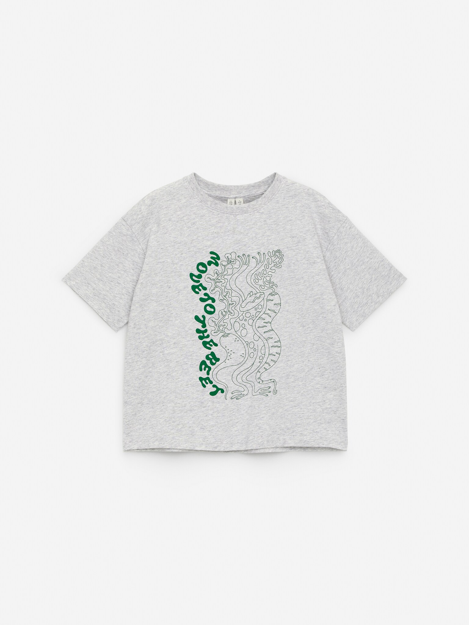 Camiseta oversize - Gris jaspeado/Beige/animales salvajes/Blanco/deportes/Gris jaspeado/estampado perro/Verde/Gris/monstruos/Blanco/pelotas de tenis