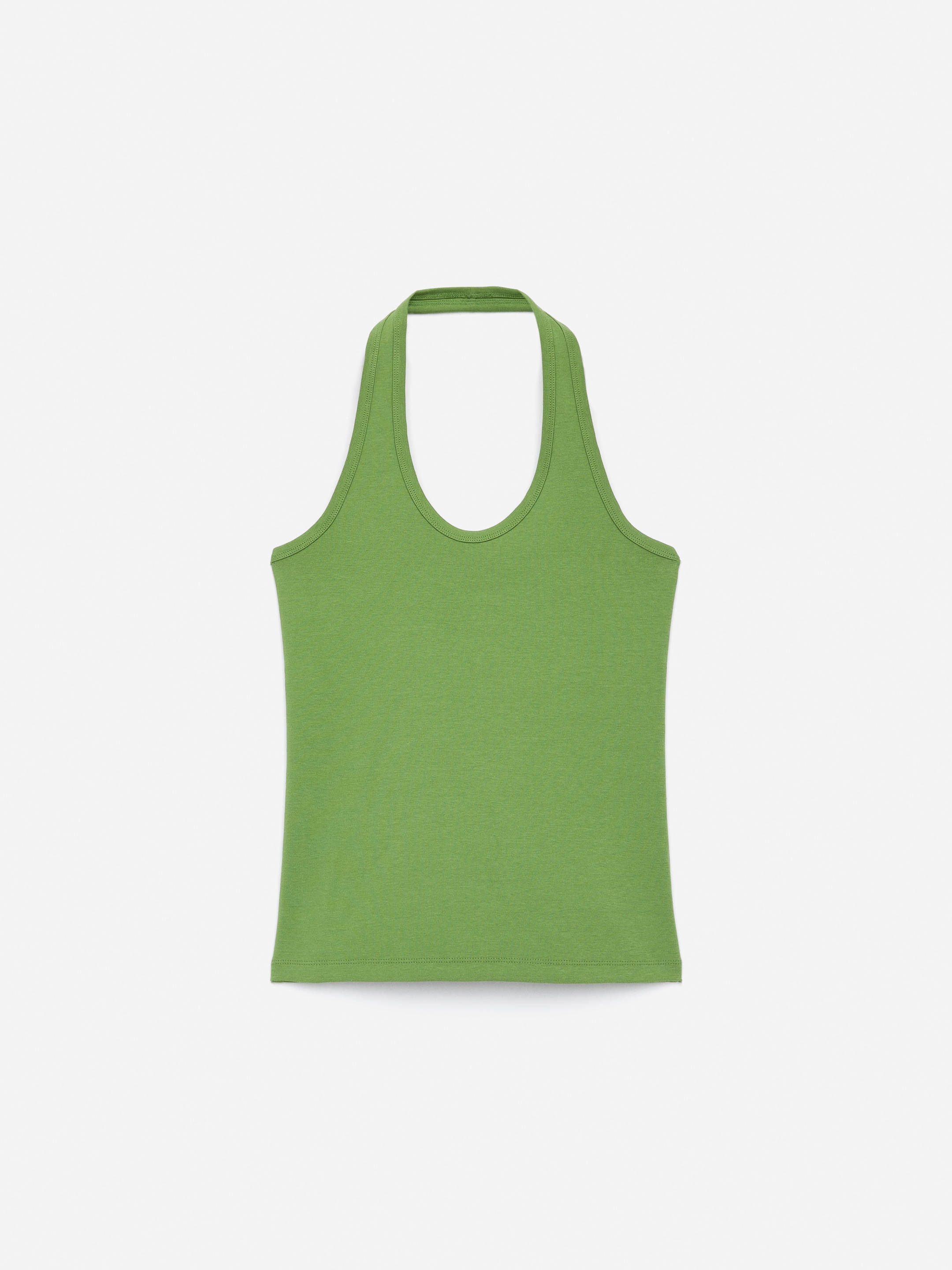 Top z odkrytymi plecami - Zielony - Wąski fason - Women - StillMedia/DescriptiveStillLife - 1