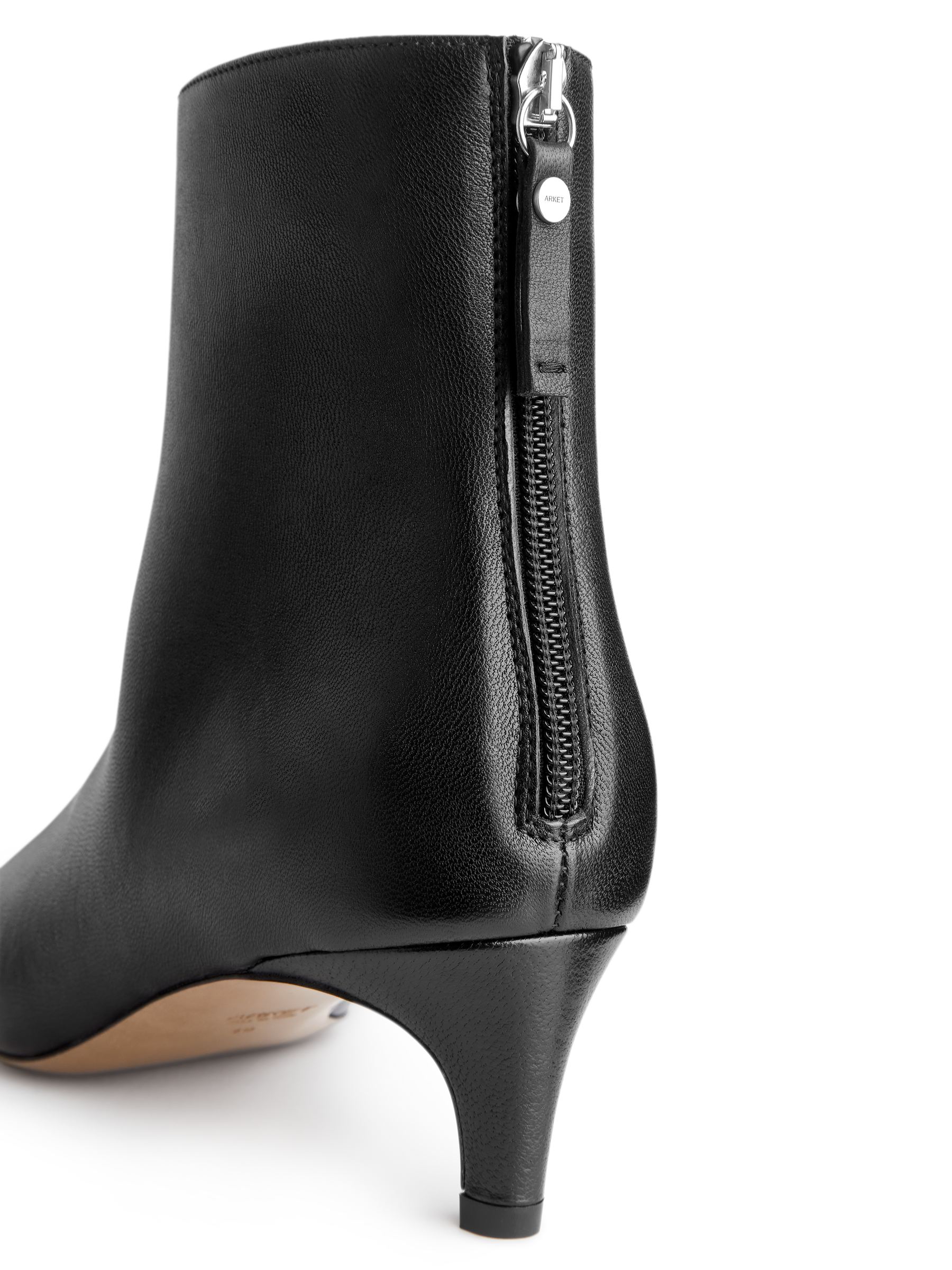 Mid Heel Ankle Boots - Black - Women - StillMedia/DescriptiveDetail - 4