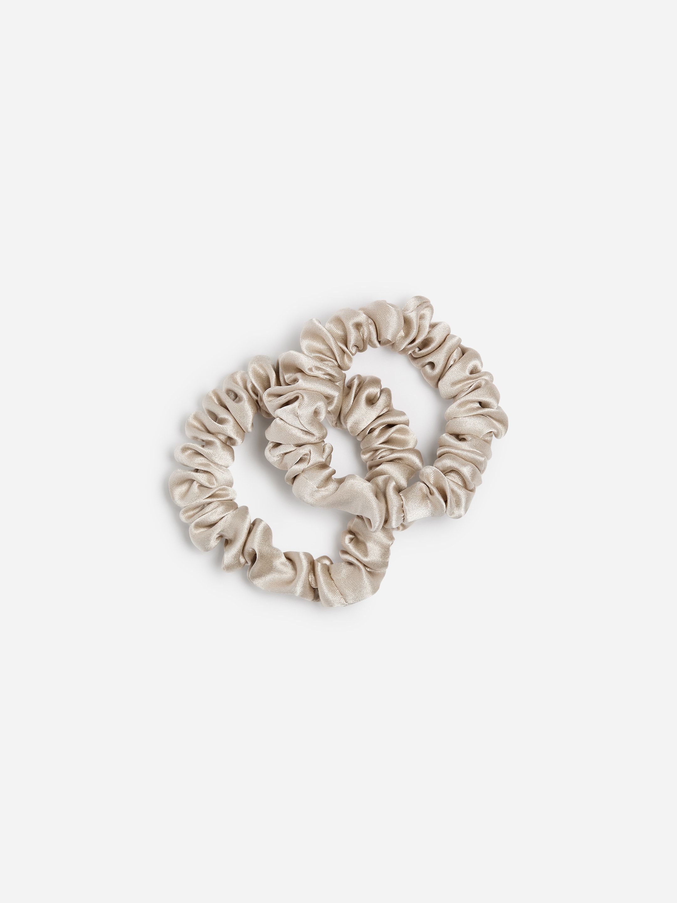 Silk Scrunchies-#AF9A73-483