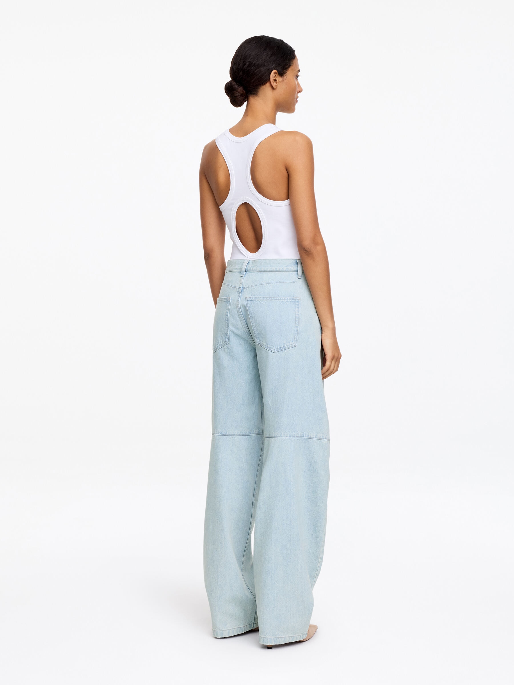 Vaqueros de pierna barrel PINE - Azul claro - Corte relajado - Women - StillMedia/Lookbook - 2