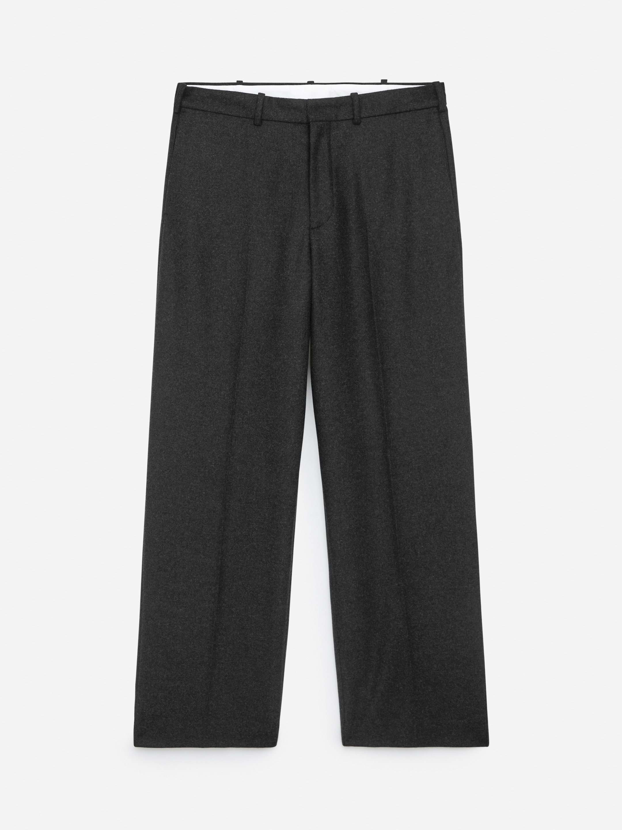 View larger image: Wool Blend Trousers - Dark Grey - Men | H&M GB 1