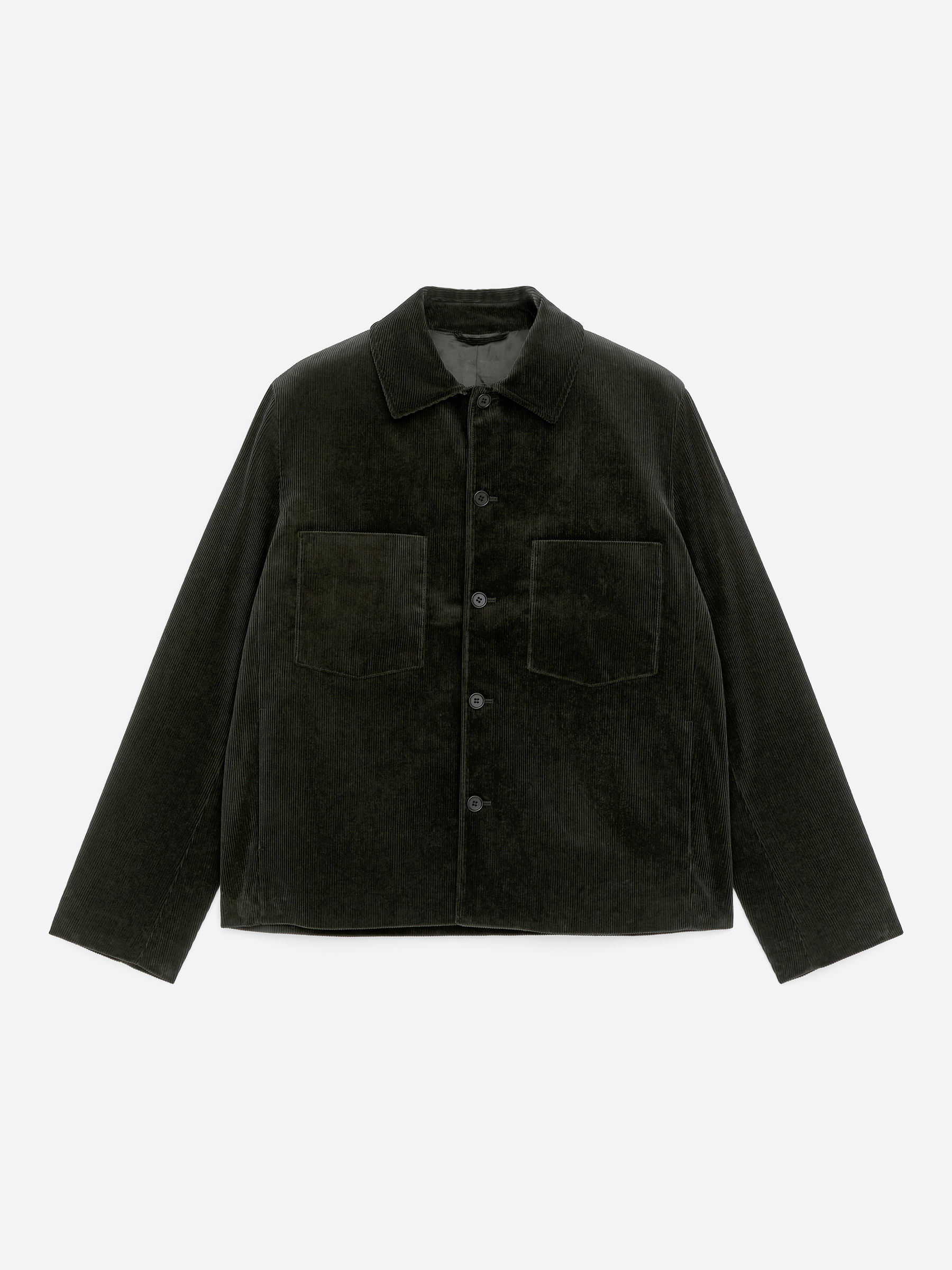 Corduroy Jacket - Dark Green - Regular fit - Men - StillMedia/DescriptiveStillLife - 6