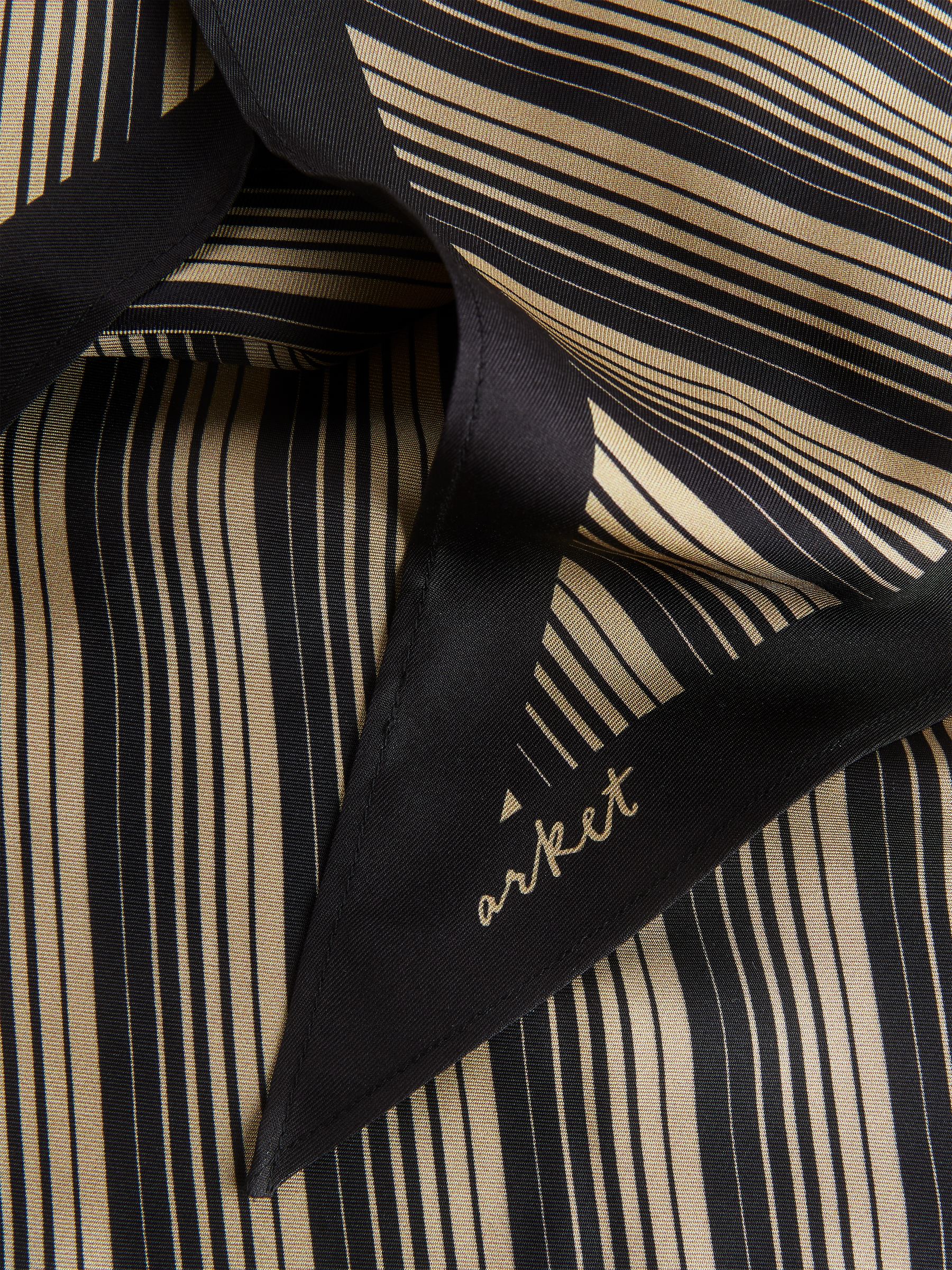 Dreieckstuch aus Seide - Beige/Schwarz - Damen - StillMedia/DescriptiveDetail - 1