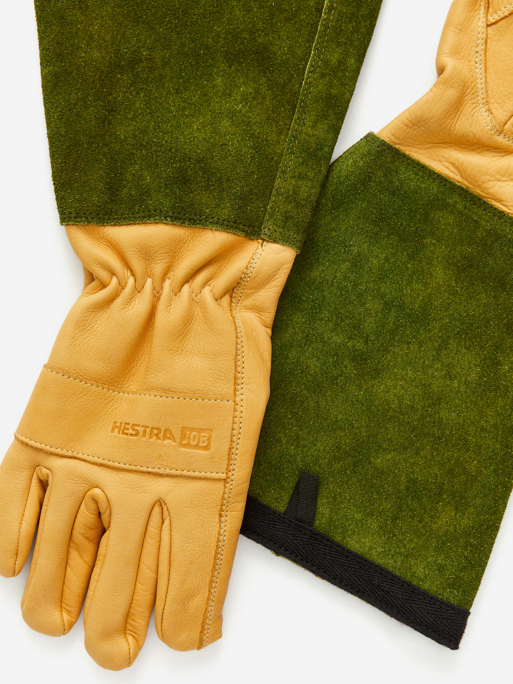 Gartenhandschuh mit Stulpe von Hestra - Gelb/Grün - Haushaltswaren - StillMedia/DescriptiveDetail - 1