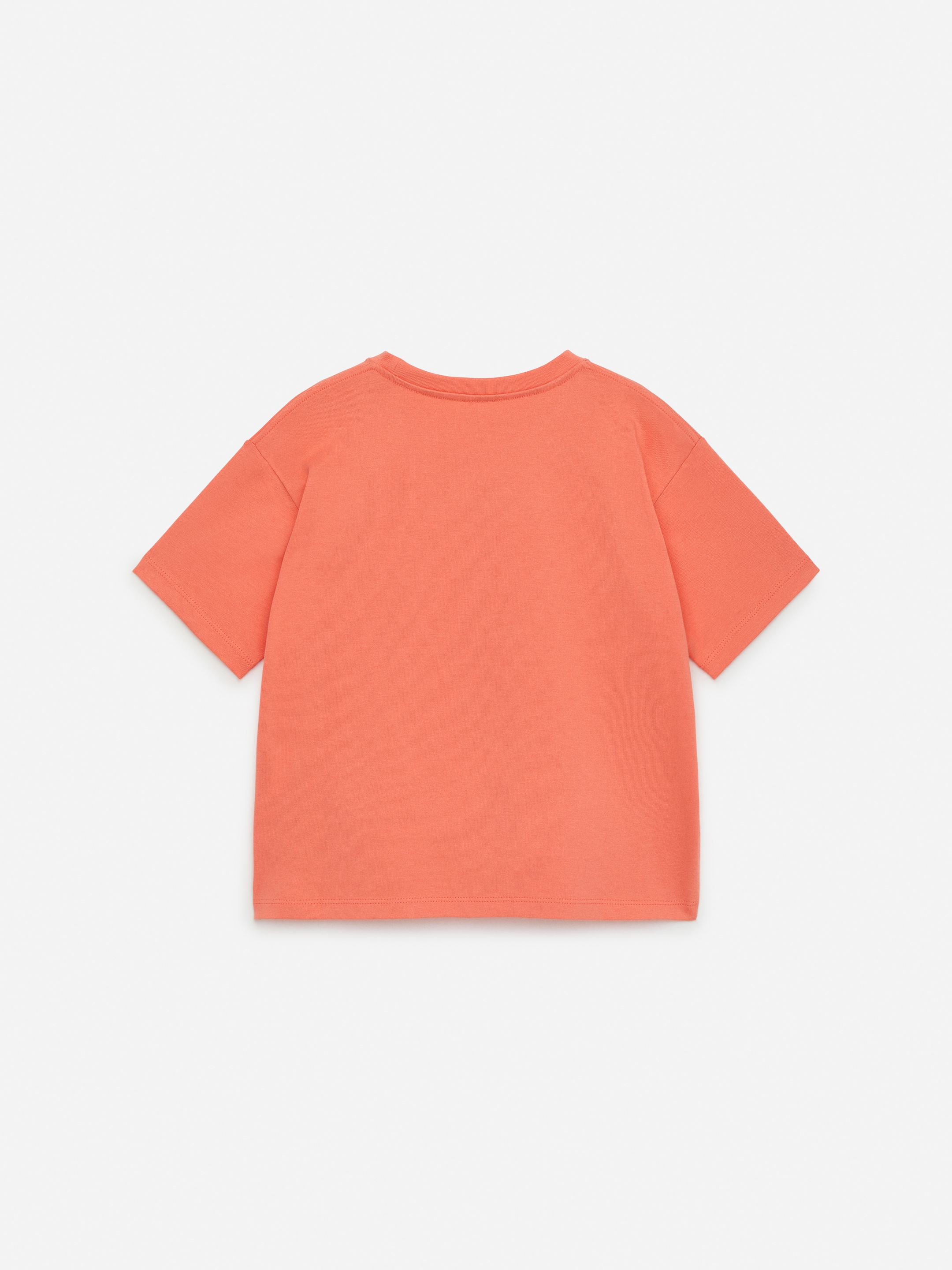 Heavyweight Print T-Shirt - Orange - Relaxed fit - Children - StillMedia/DescriptiveStillLife - 1