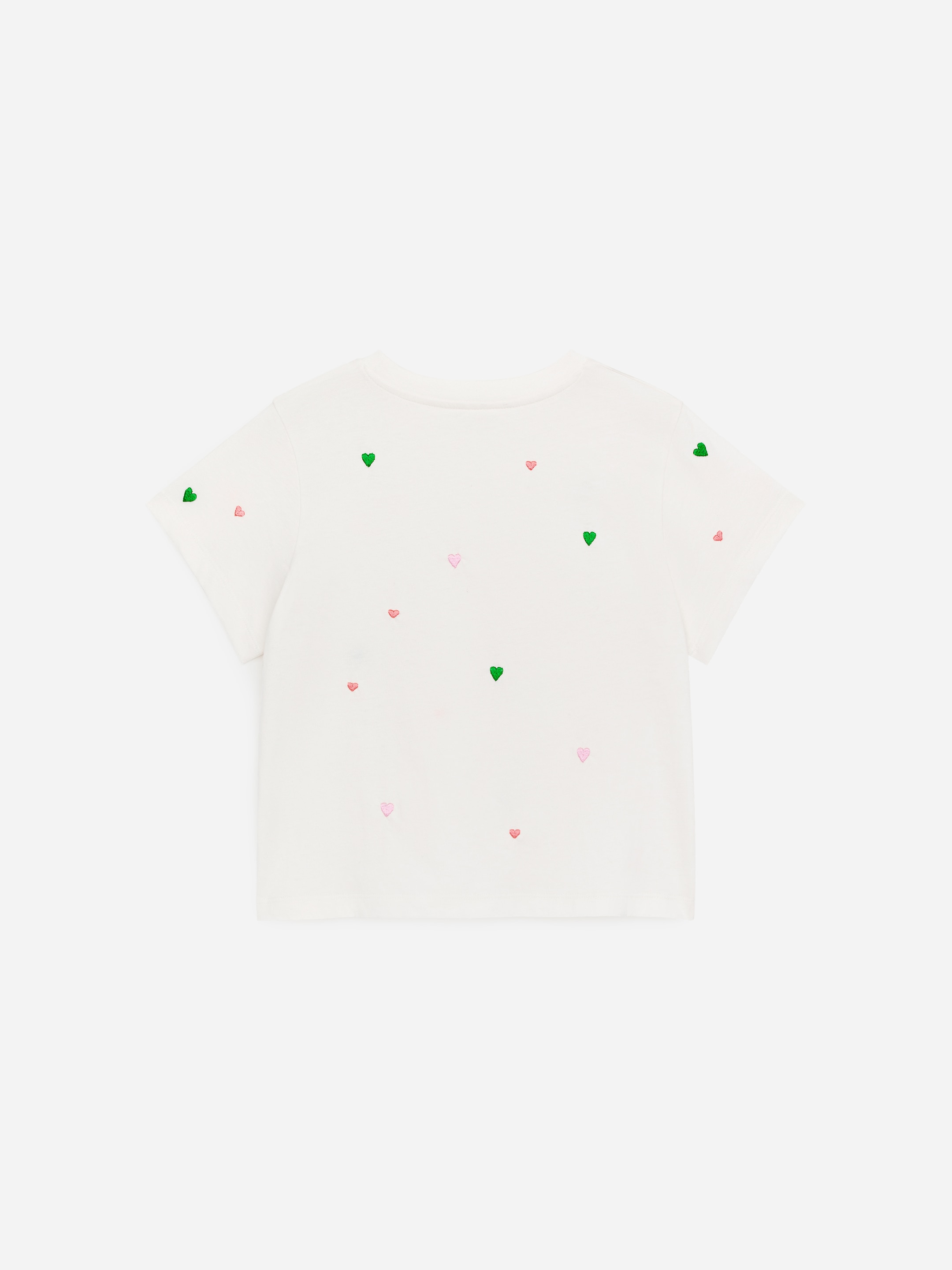 Embroidered T-Shirt - White - Regular fit - Children - StillMedia/DescriptiveStillLife - 3
