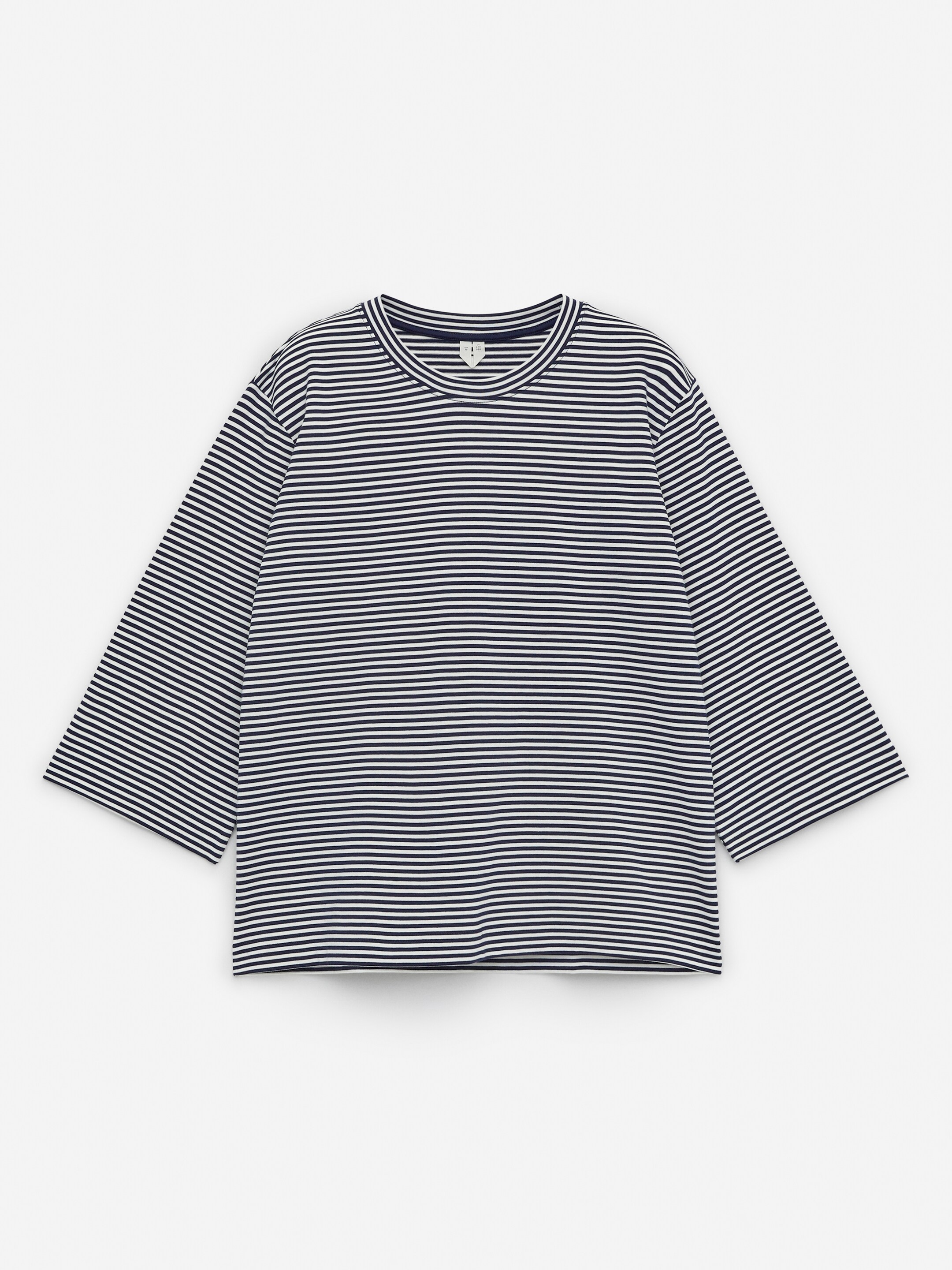 Zobacz większy obraz: Gruby T-shirt EIRA - Ciemnoniebieski/Biały - ONA | H&M PL 5
