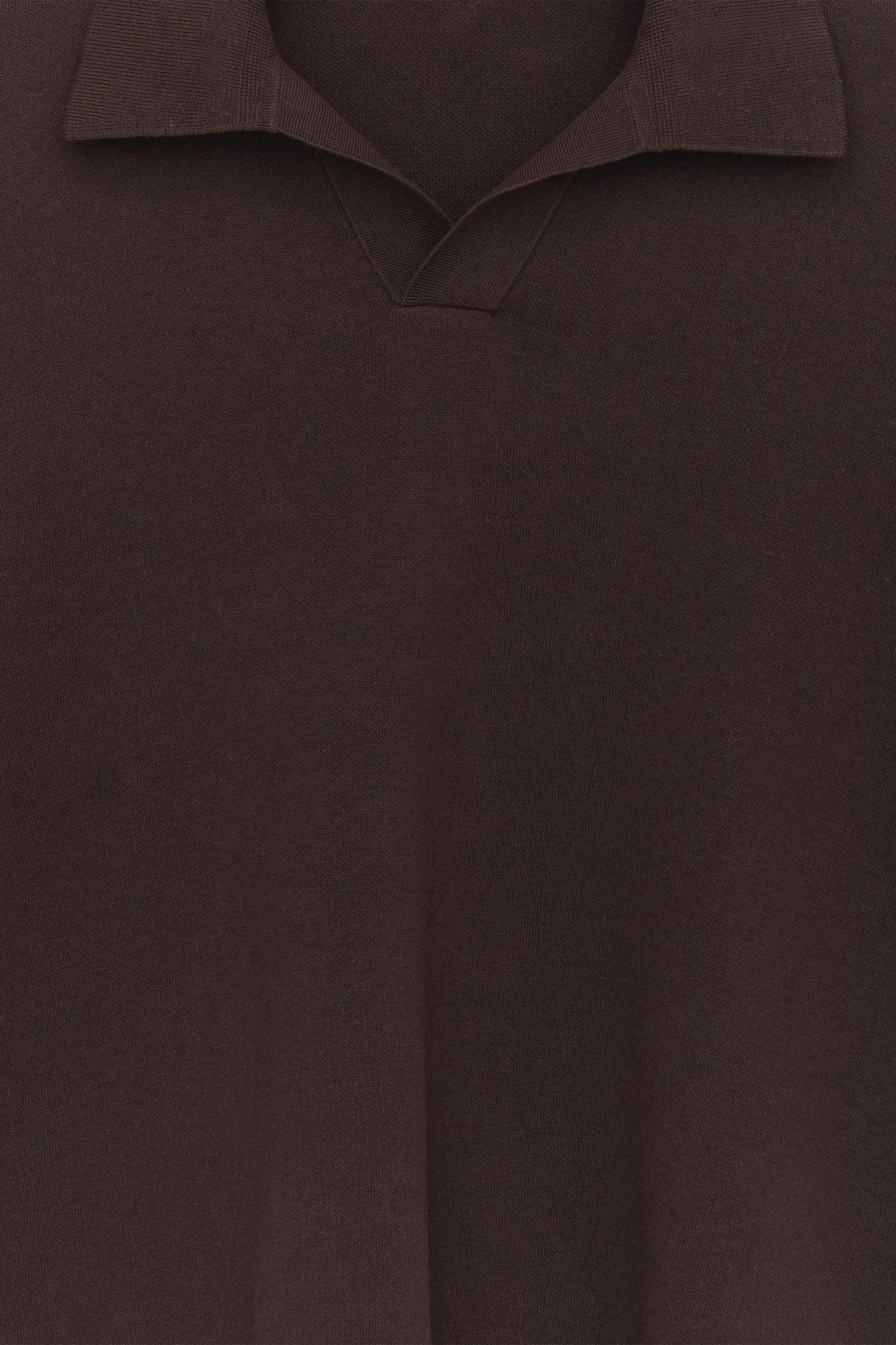 Finstickad polo shirt - Brun/Mörkblå/Khakigrön - 4