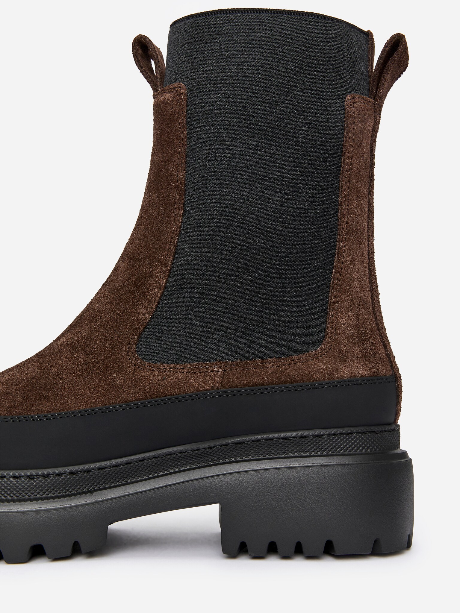 Bottes d'hiver en daim - Marron - 4