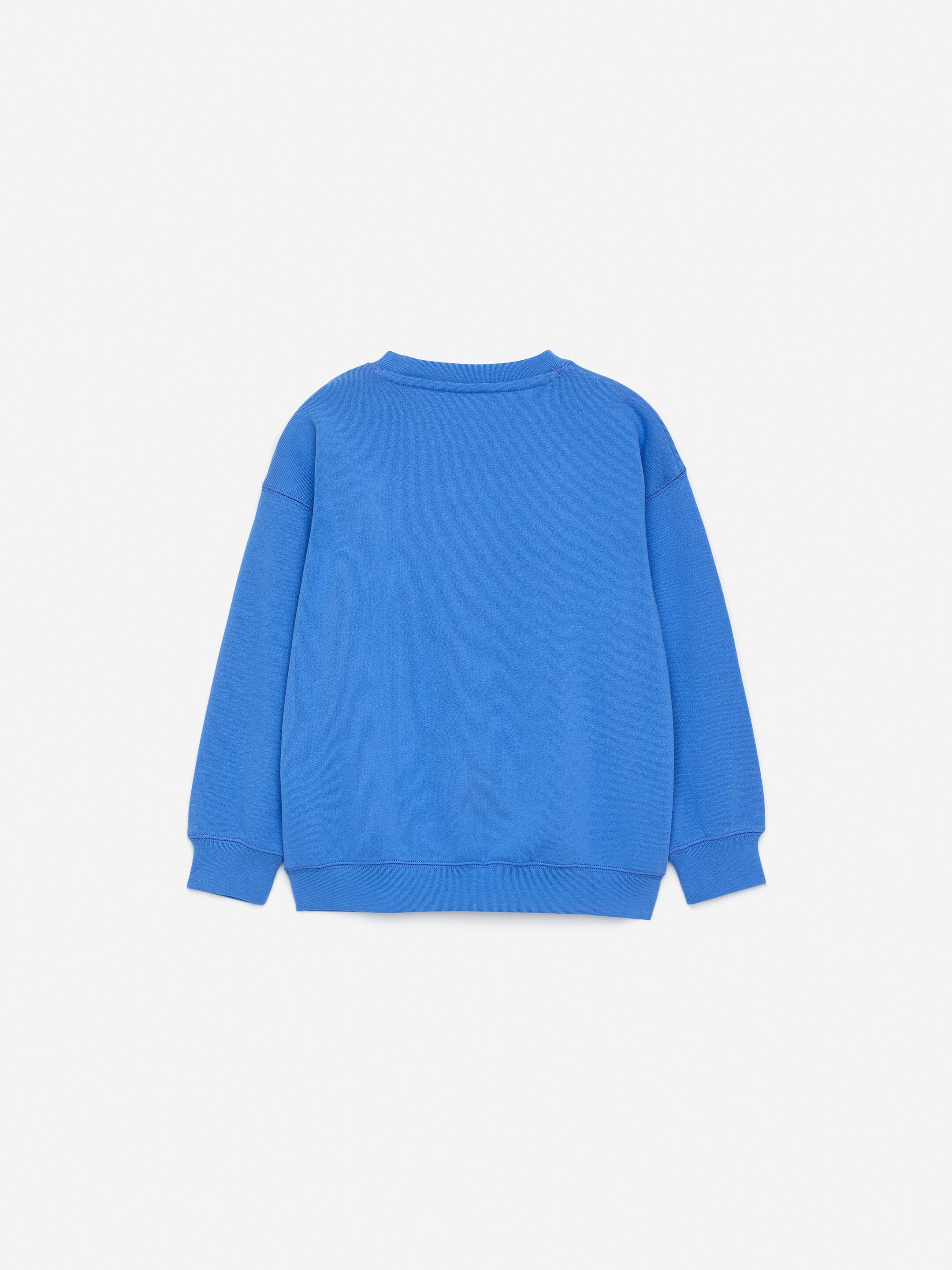 Embroidered Sweatshirt - Blue/Basket - Regular fit - Children - StillMedia/DescriptiveStillLife - 2